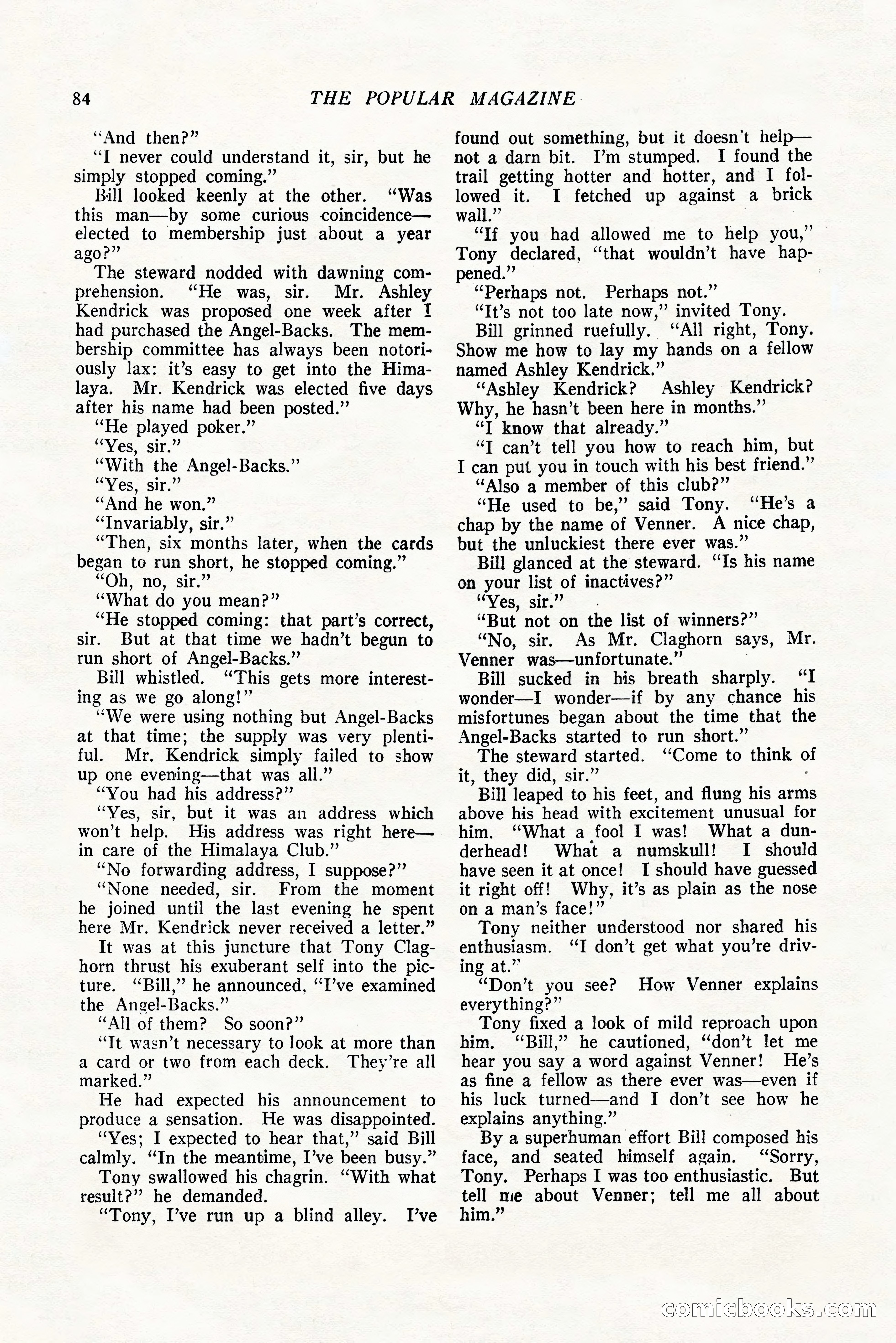 The Popular Magazine, October 20, 1924 — page 86 of 196