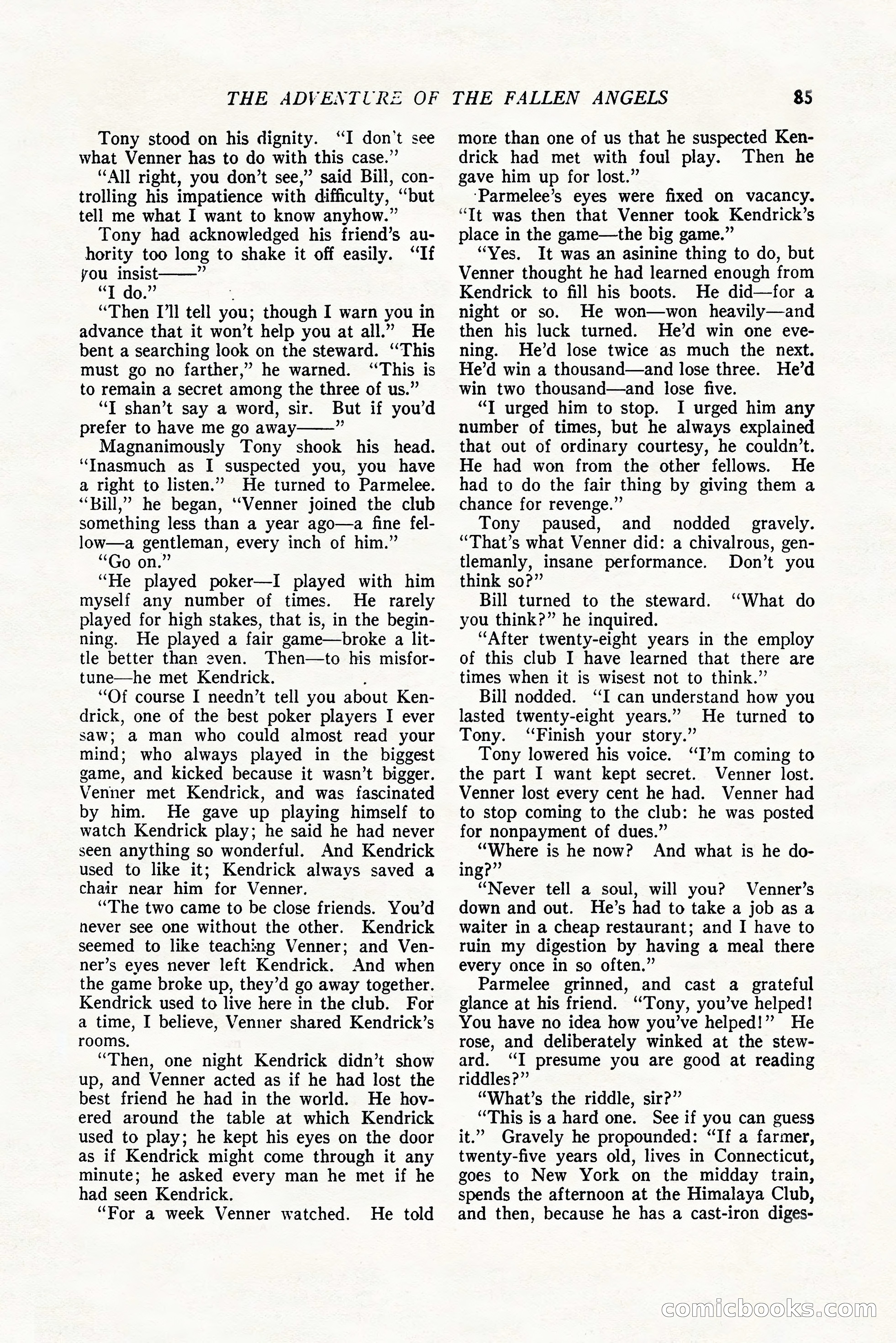 The Popular Magazine, October 20, 1924 — page 87 of 196