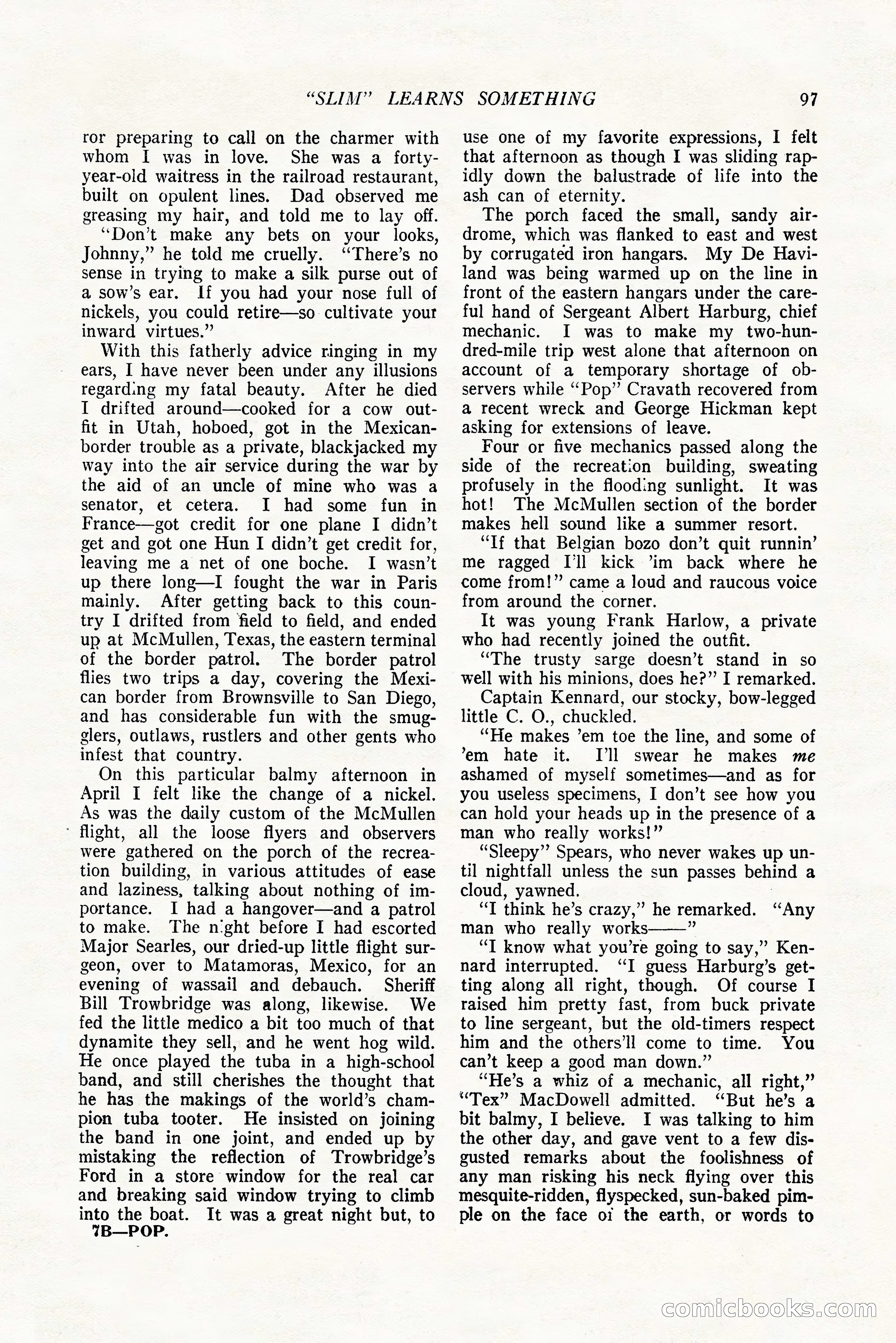 The Popular Magazine, October 20, 1924 — page 99 of 196