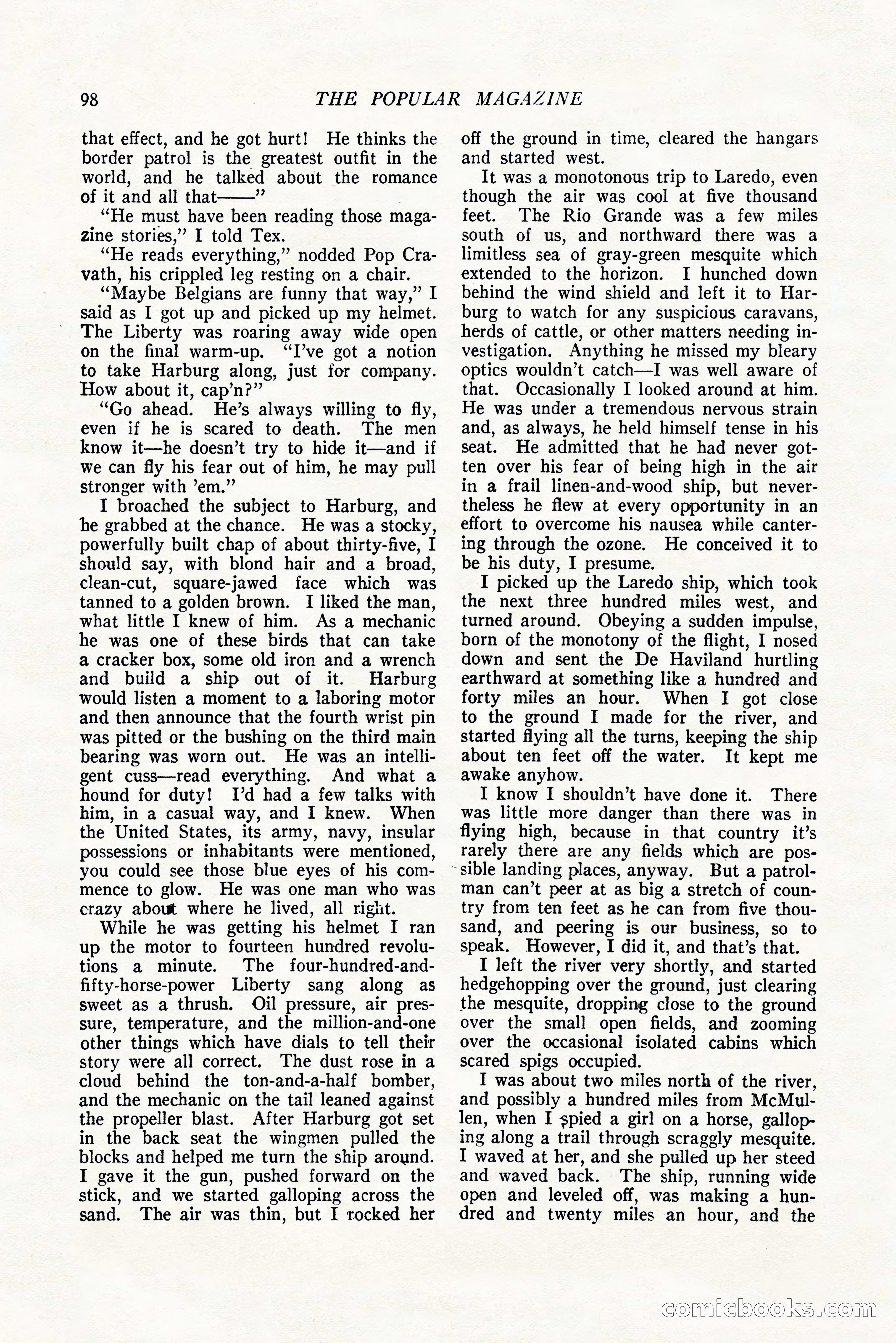 The Popular Magazine, October 20, 1924 — page 100 of 196
