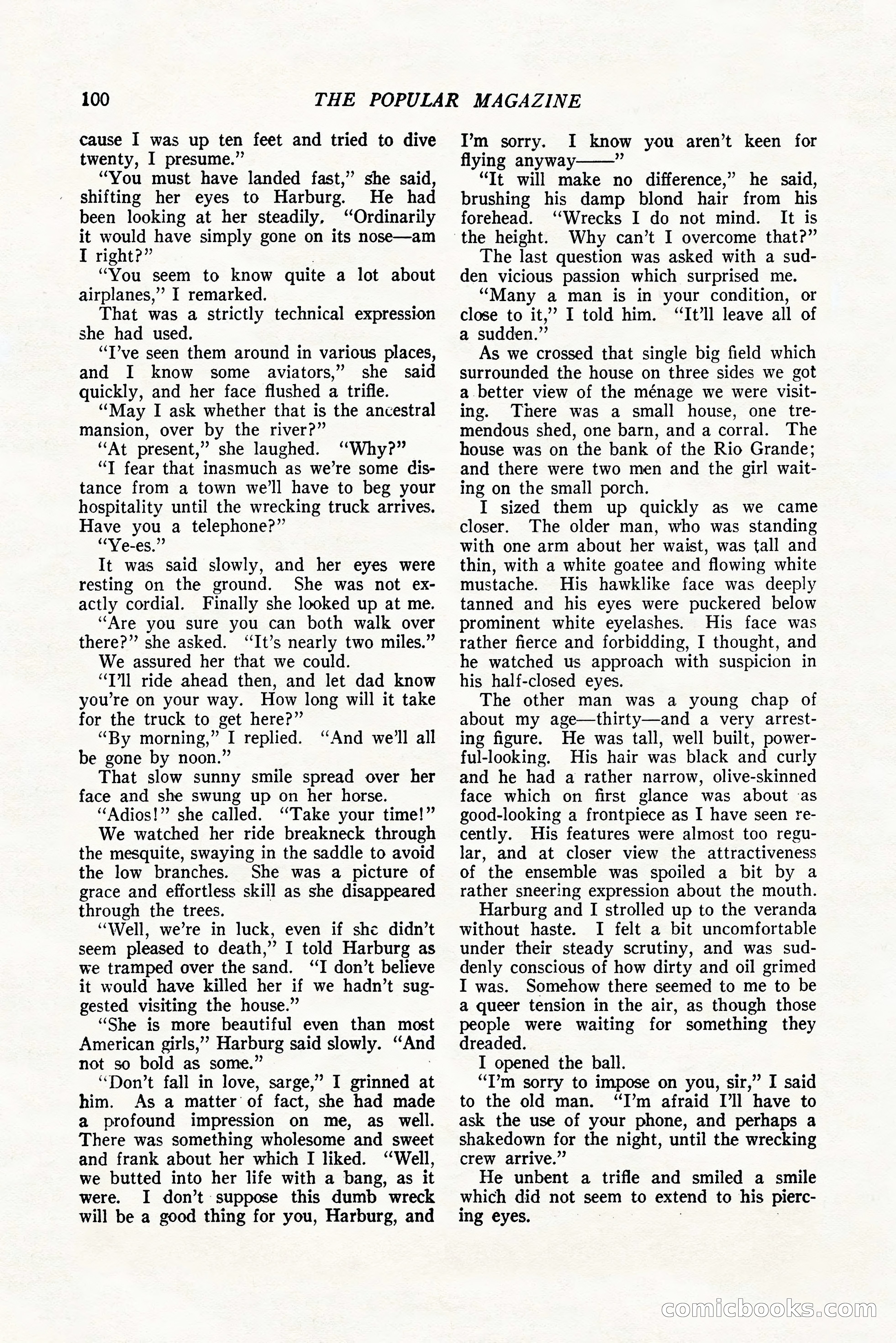 The Popular Magazine, October 20, 1924 — page 102 of 196