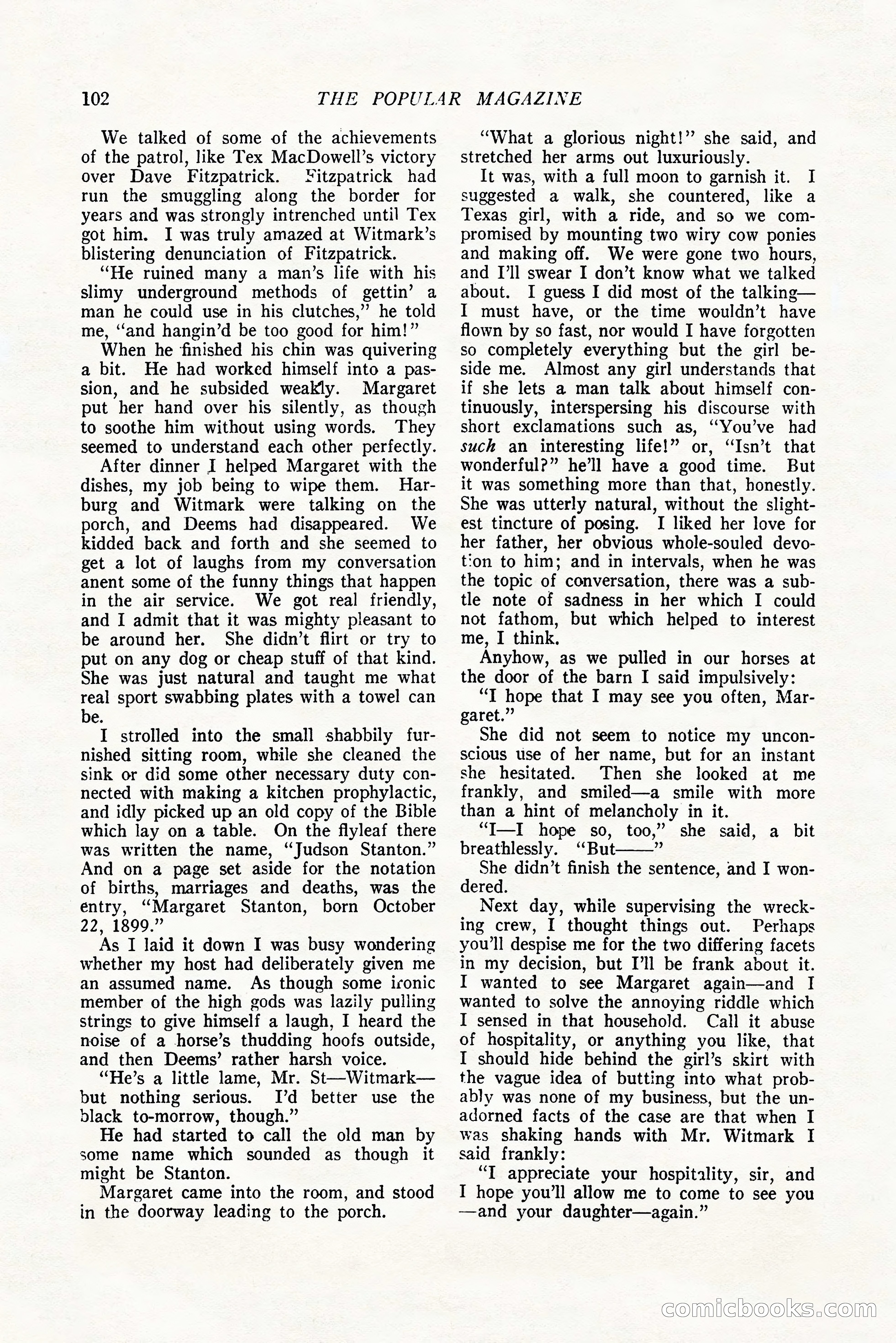The Popular Magazine, October 20, 1924 — page 104 of 196