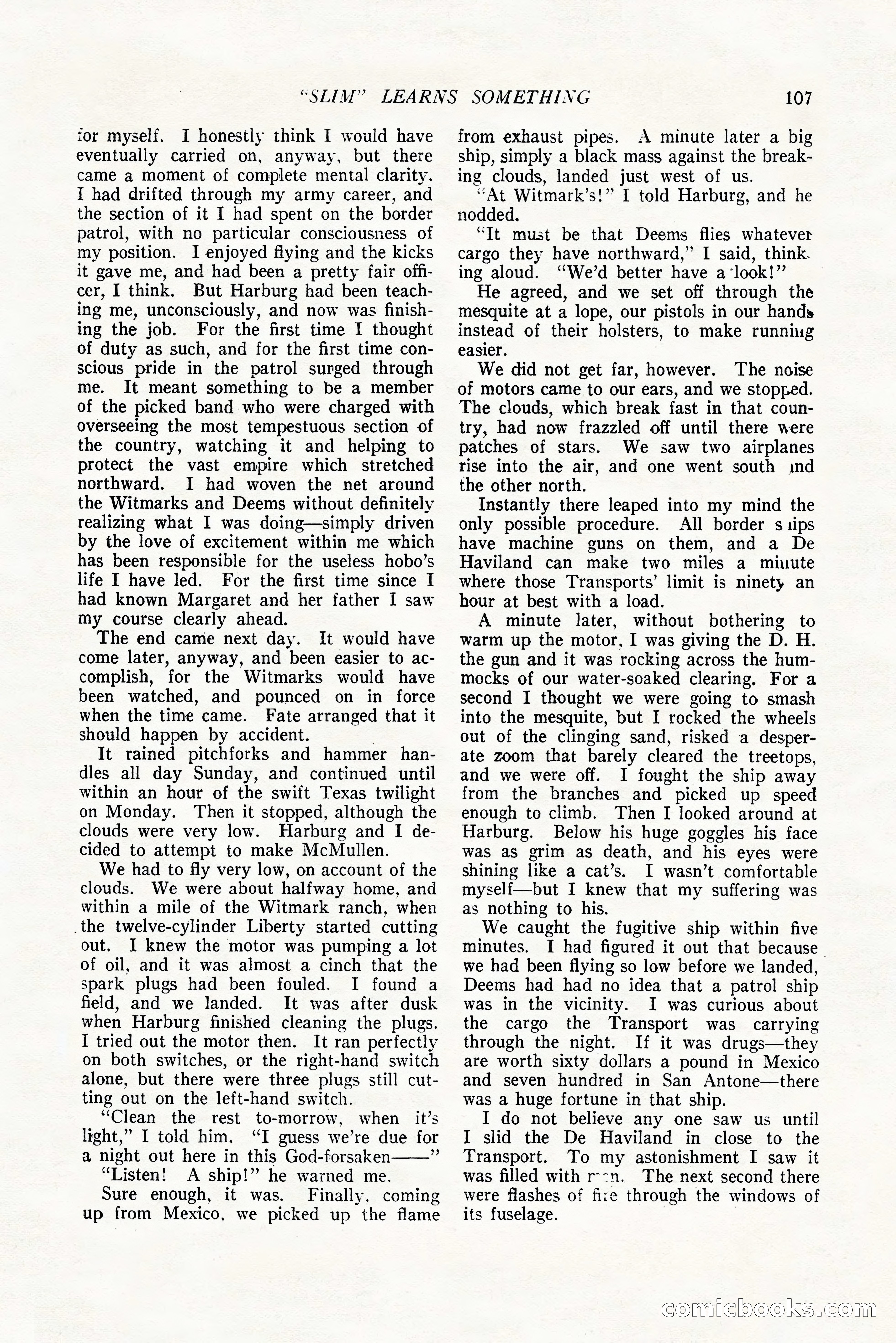 The Popular Magazine, October 20, 1924 — page 109 of 196