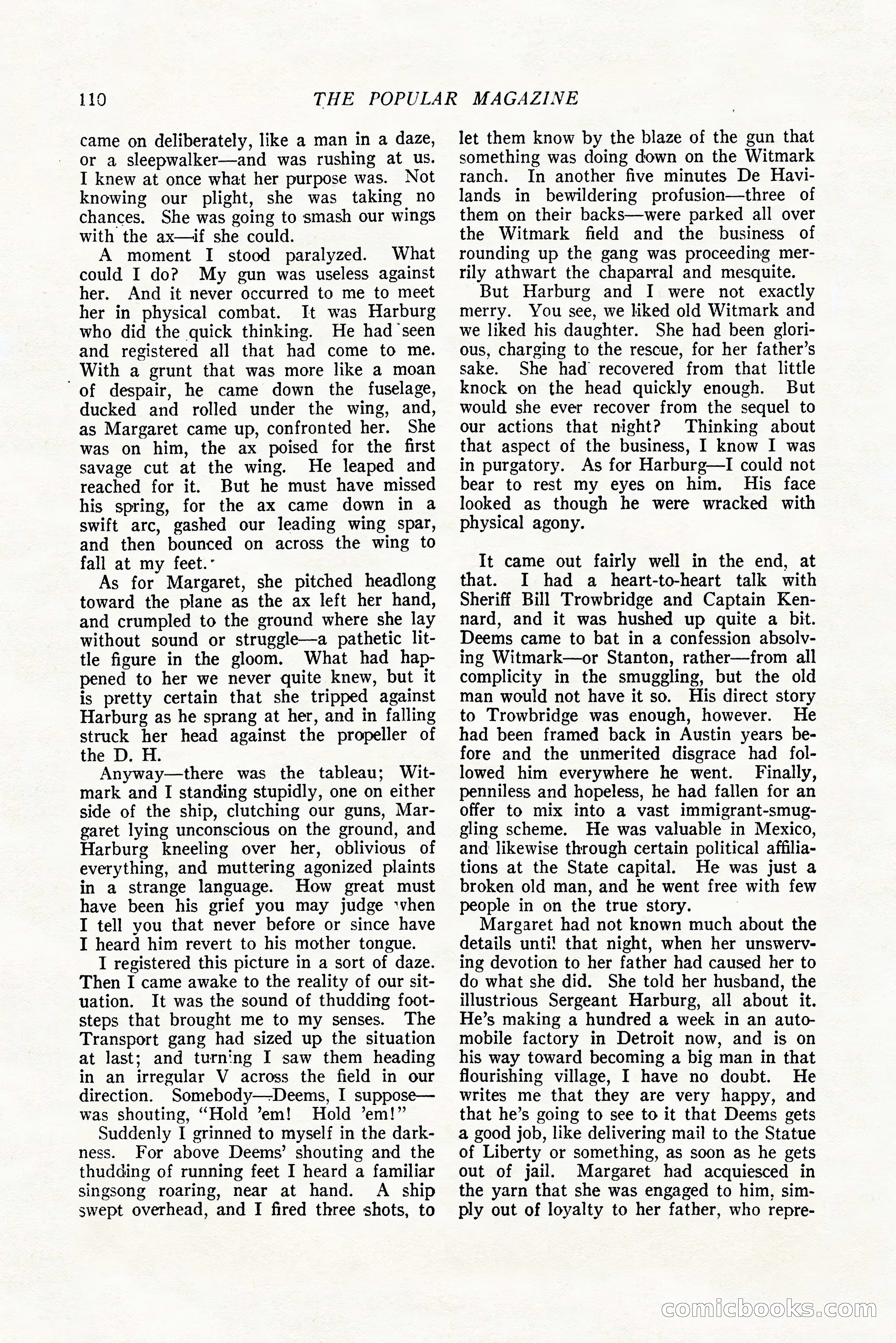 The Popular Magazine, October 20, 1924 — page 112 of 196