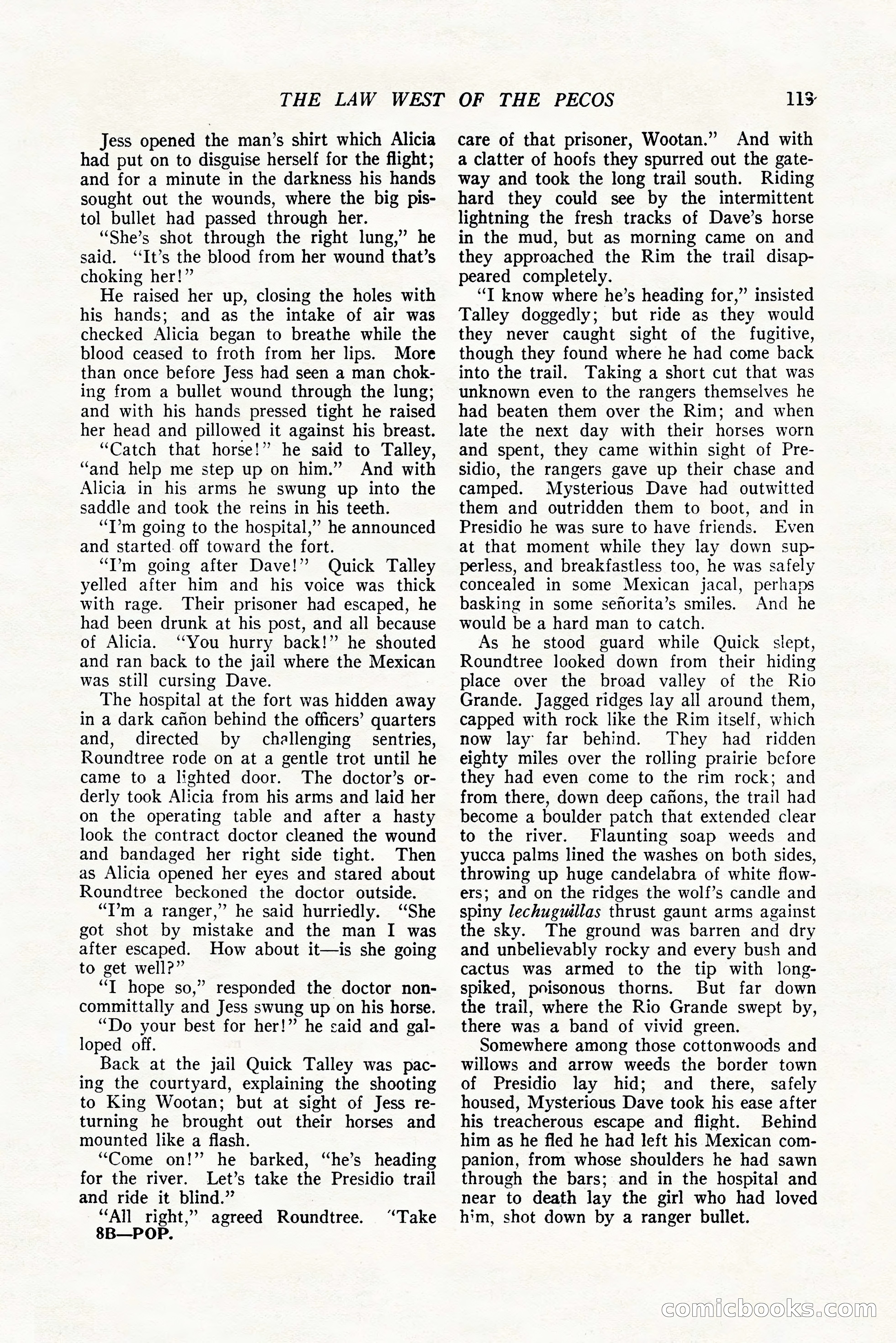 The Popular Magazine, October 20, 1924 — page 115 of 196