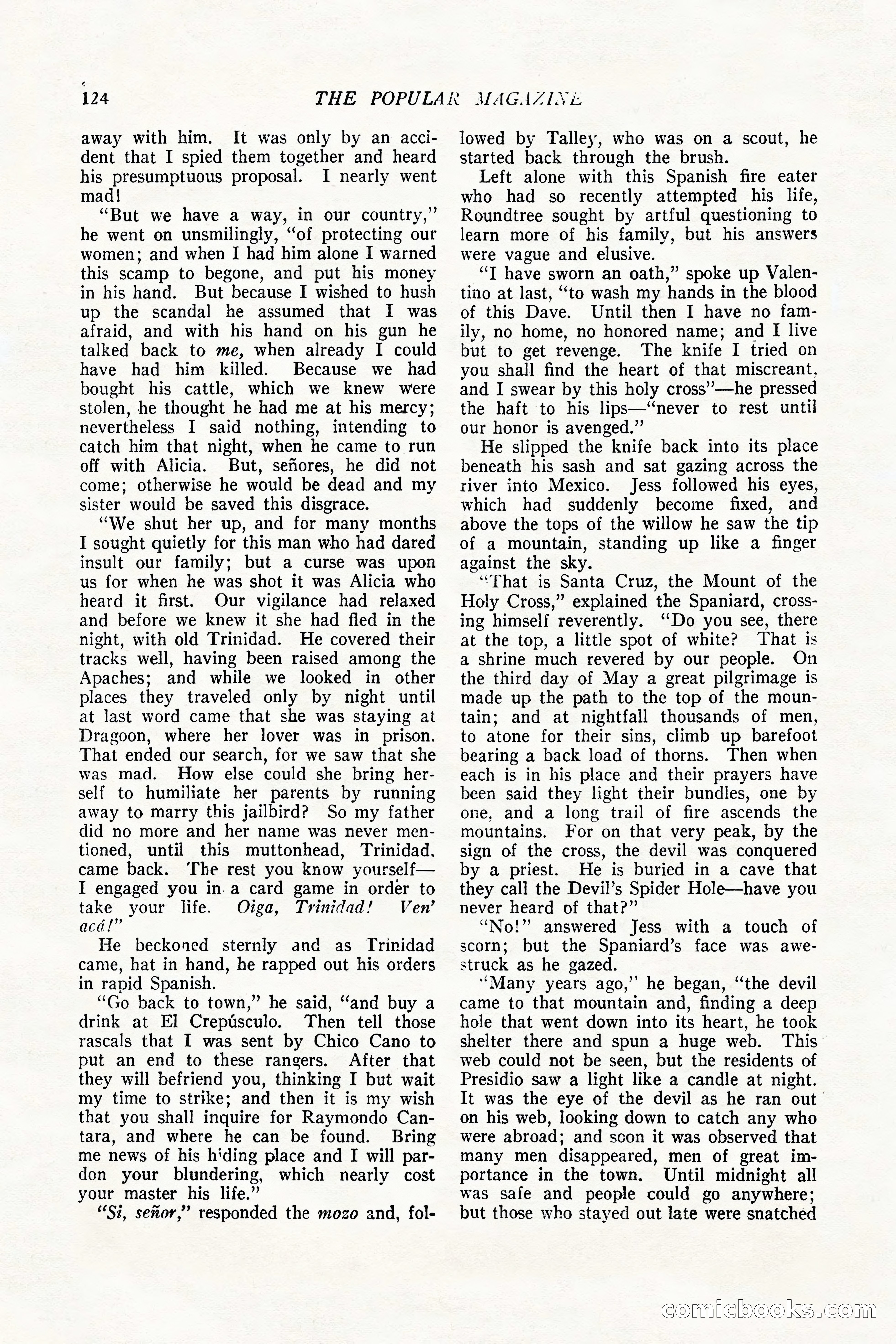 The Popular Magazine, October 20, 1924 — page 126 of 196