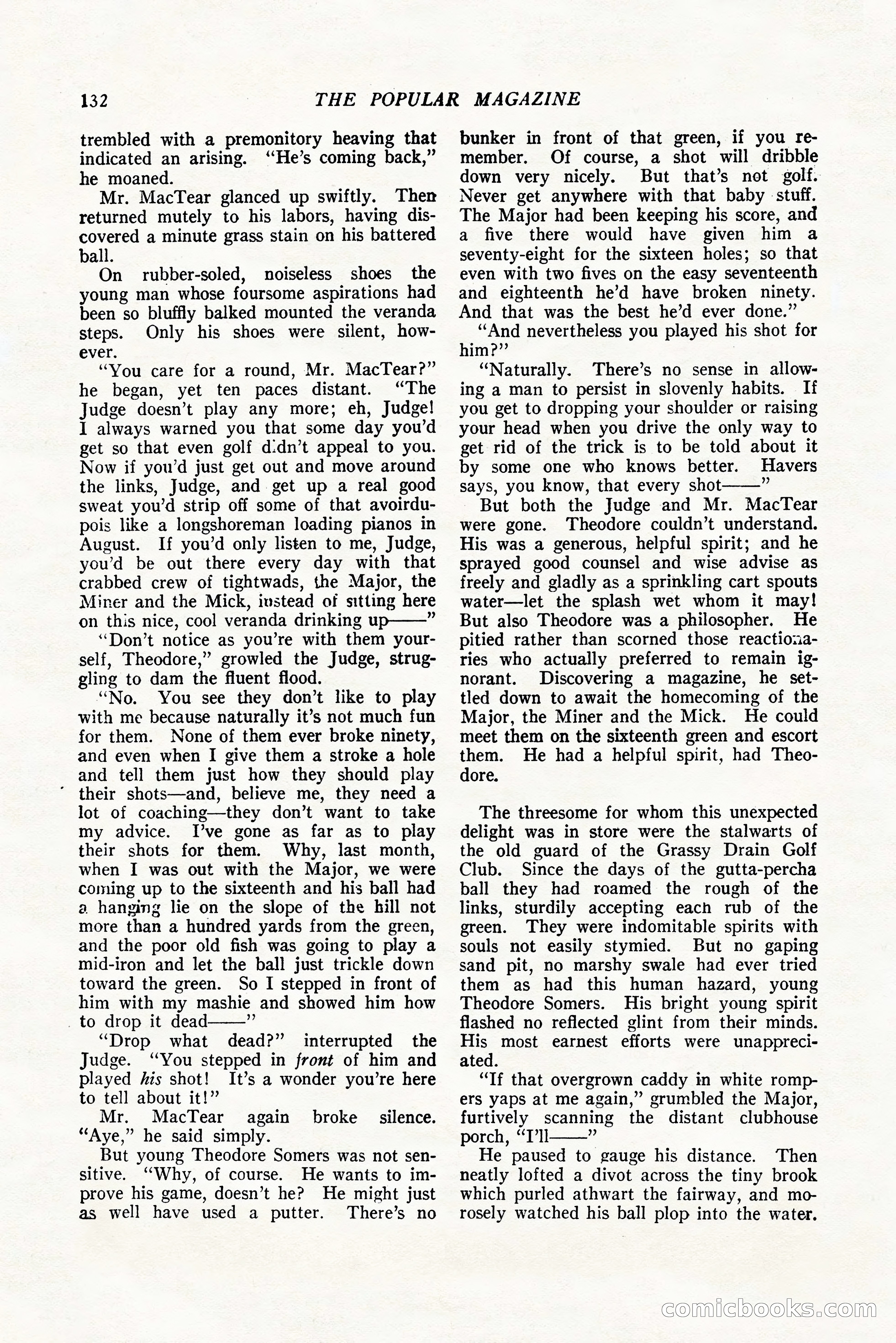 The Popular Magazine, October 20, 1924 — page 134 of 196