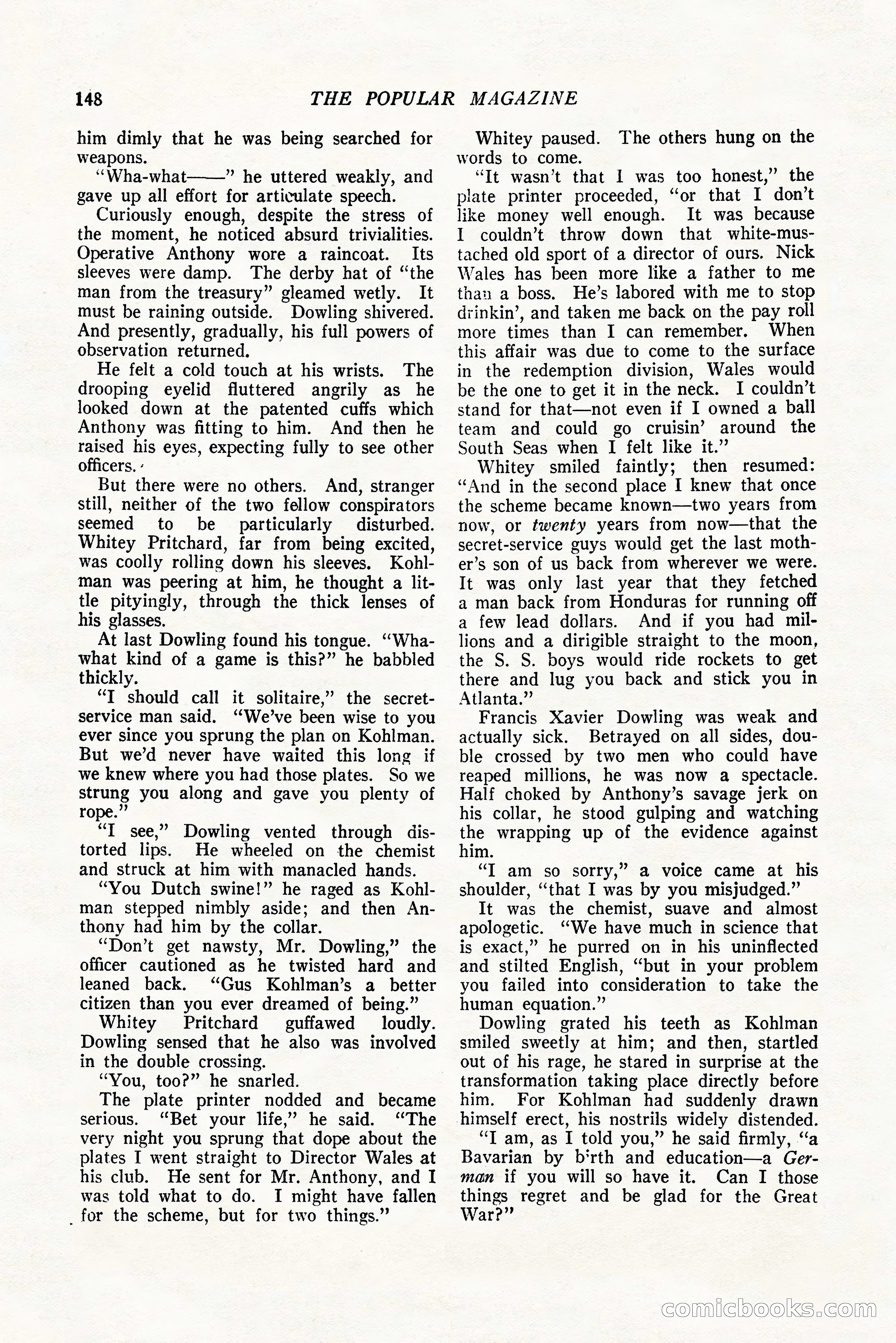 The Popular Magazine, October 20, 1924 — page 150 of 196