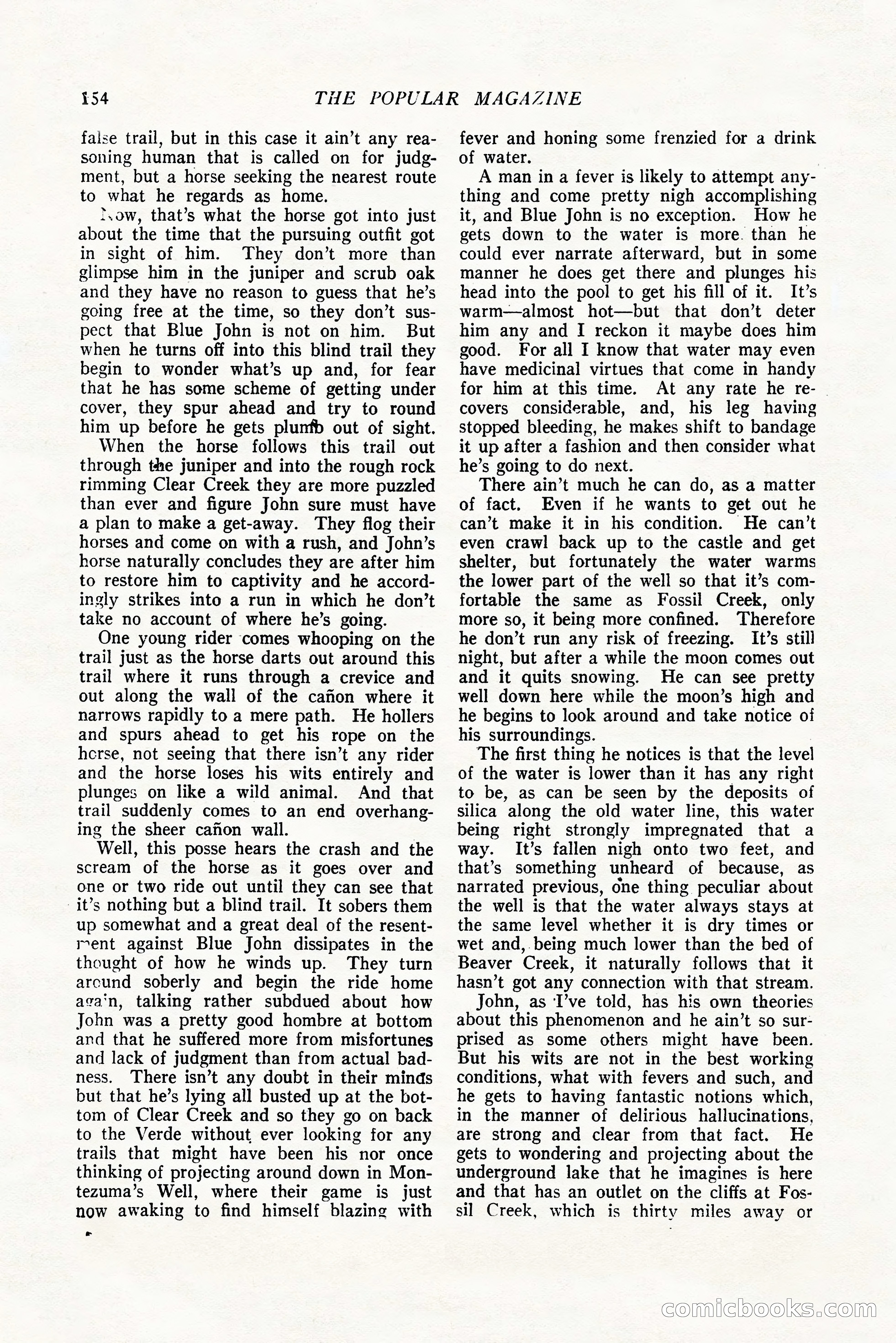 The Popular Magazine, October 20, 1924 — page 156 of 196