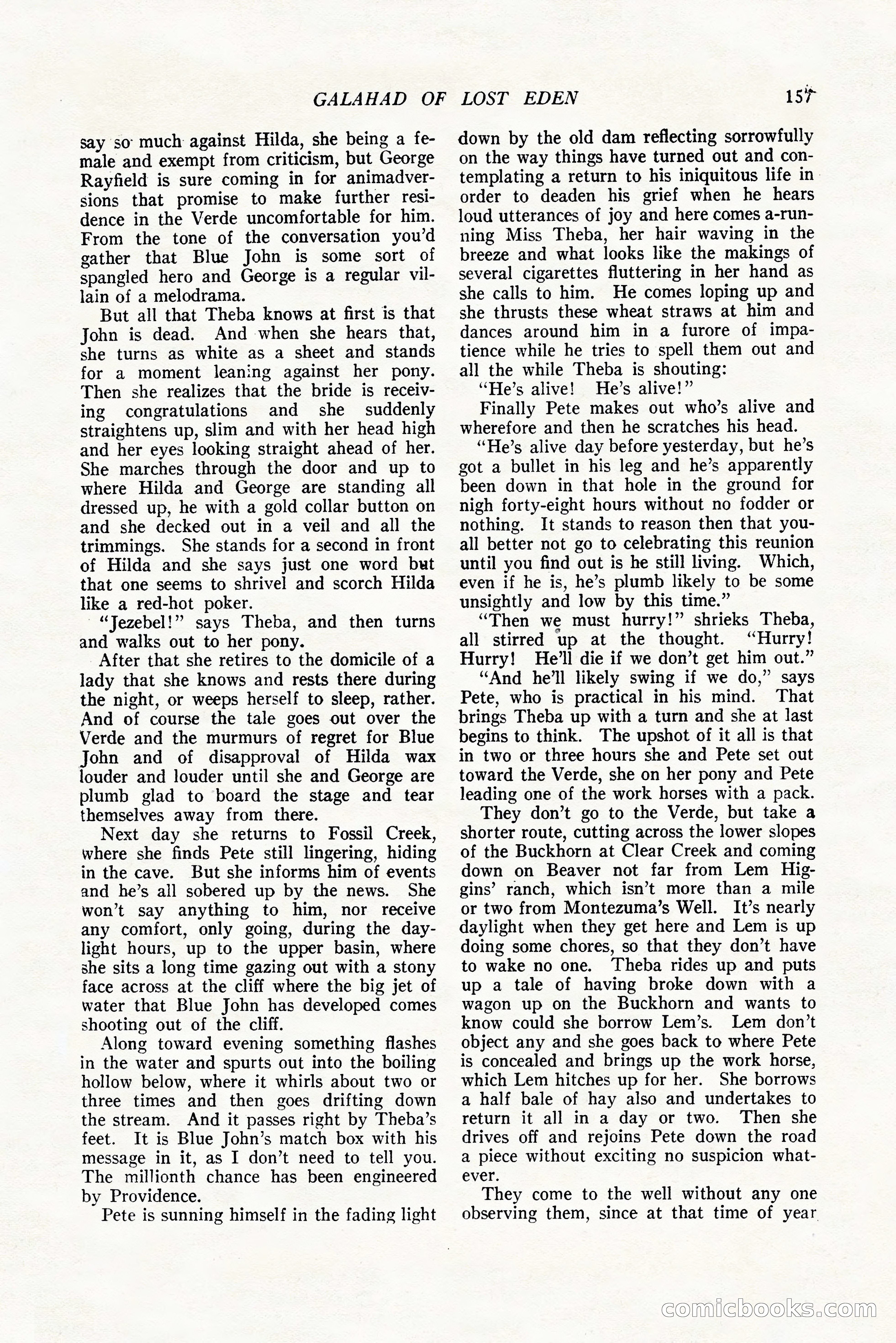 The Popular Magazine, October 20, 1924 — page 159 of 196