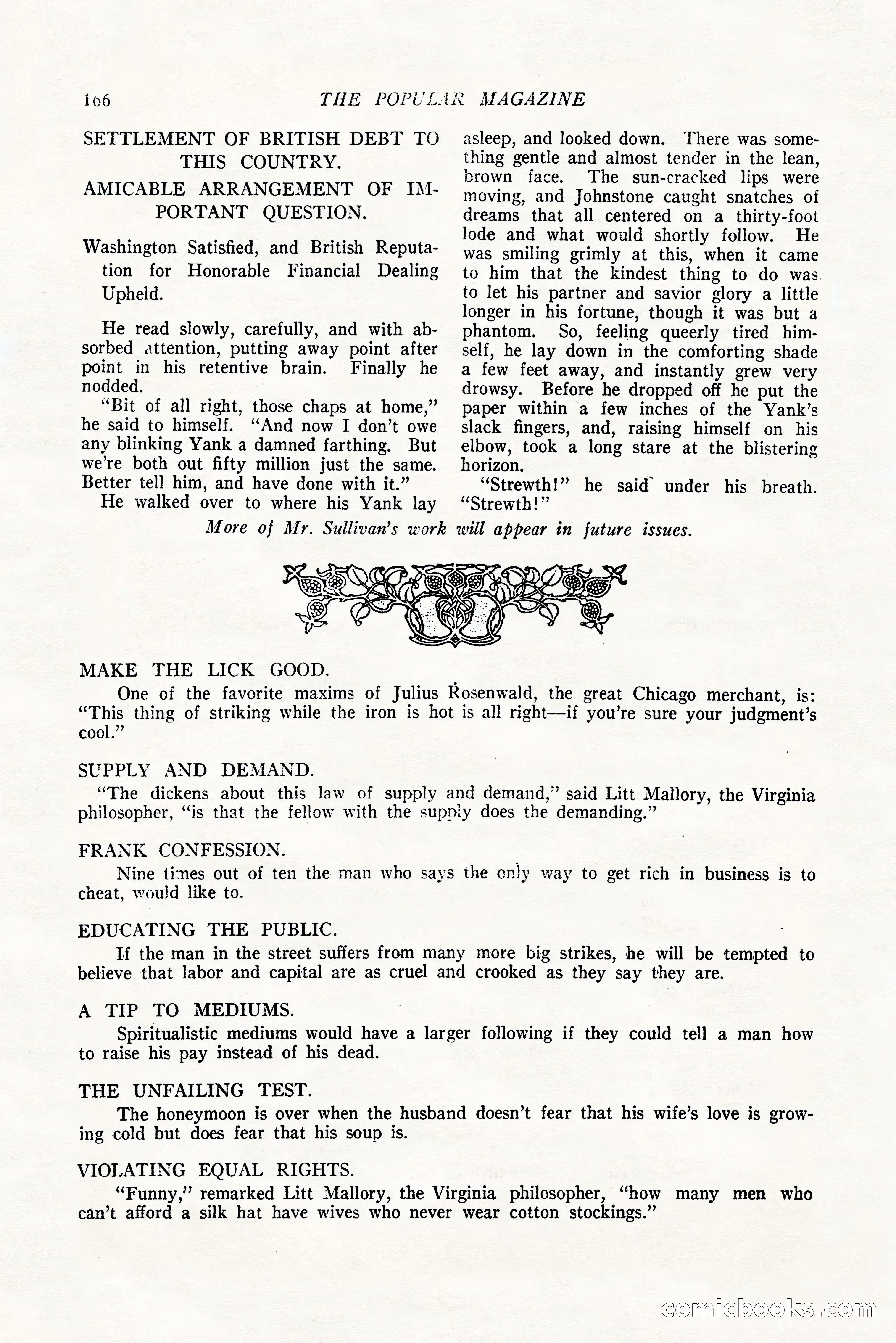 The Popular Magazine, October 20, 1924 — page 168 of 196