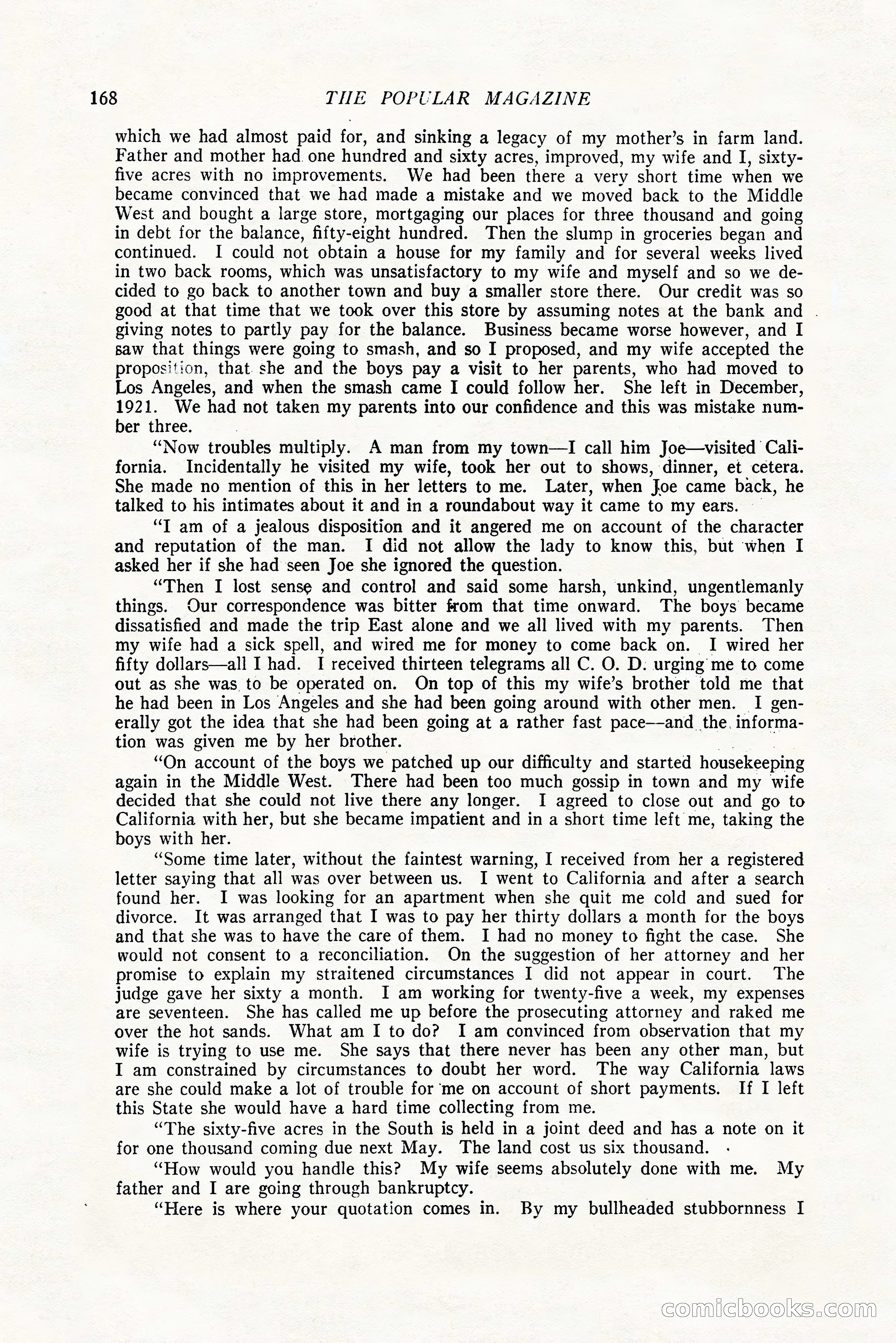 The Popular Magazine, October 20, 1924 — page 170 of 196