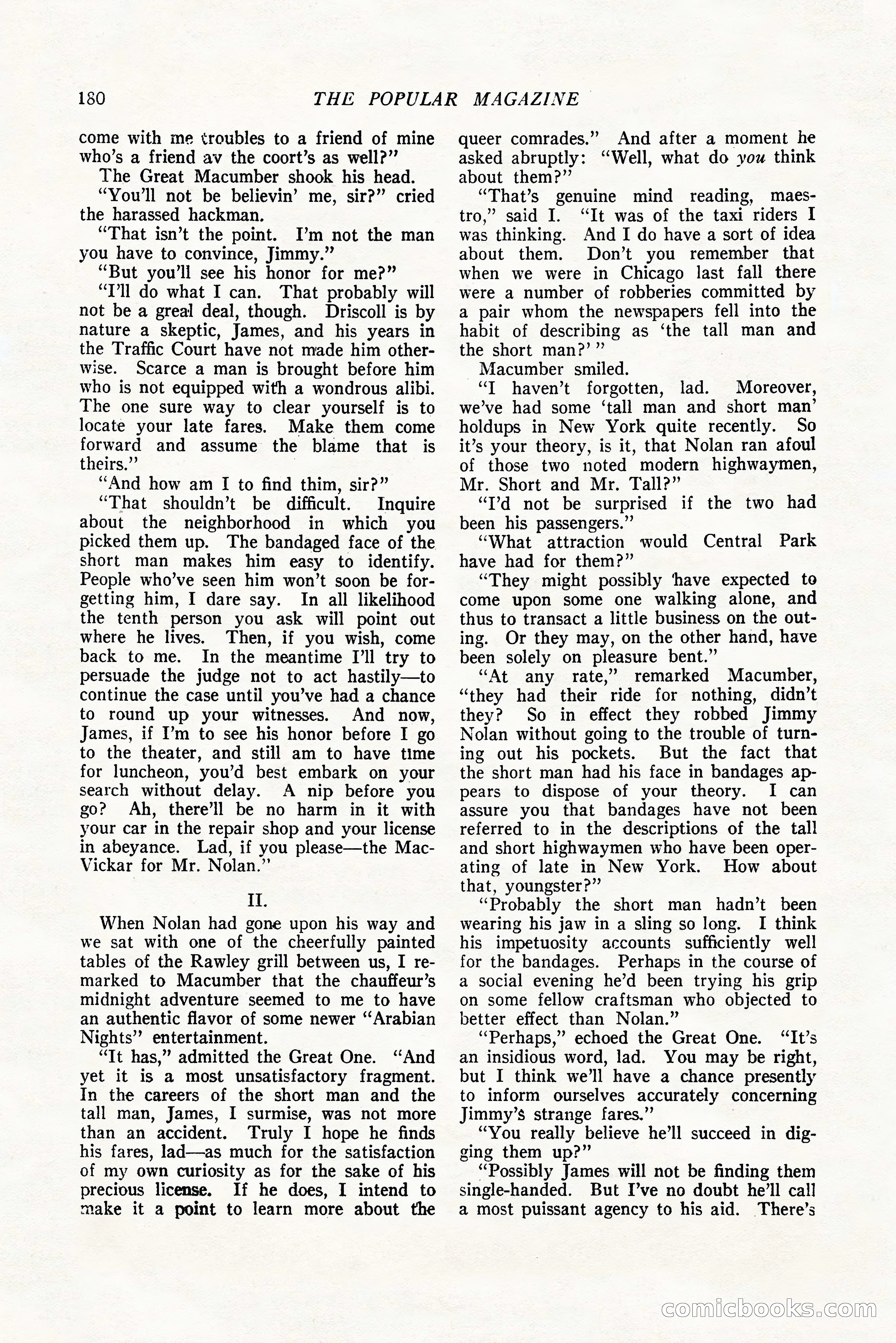 The Popular Magazine, October 20, 1924 — page 182 of 196