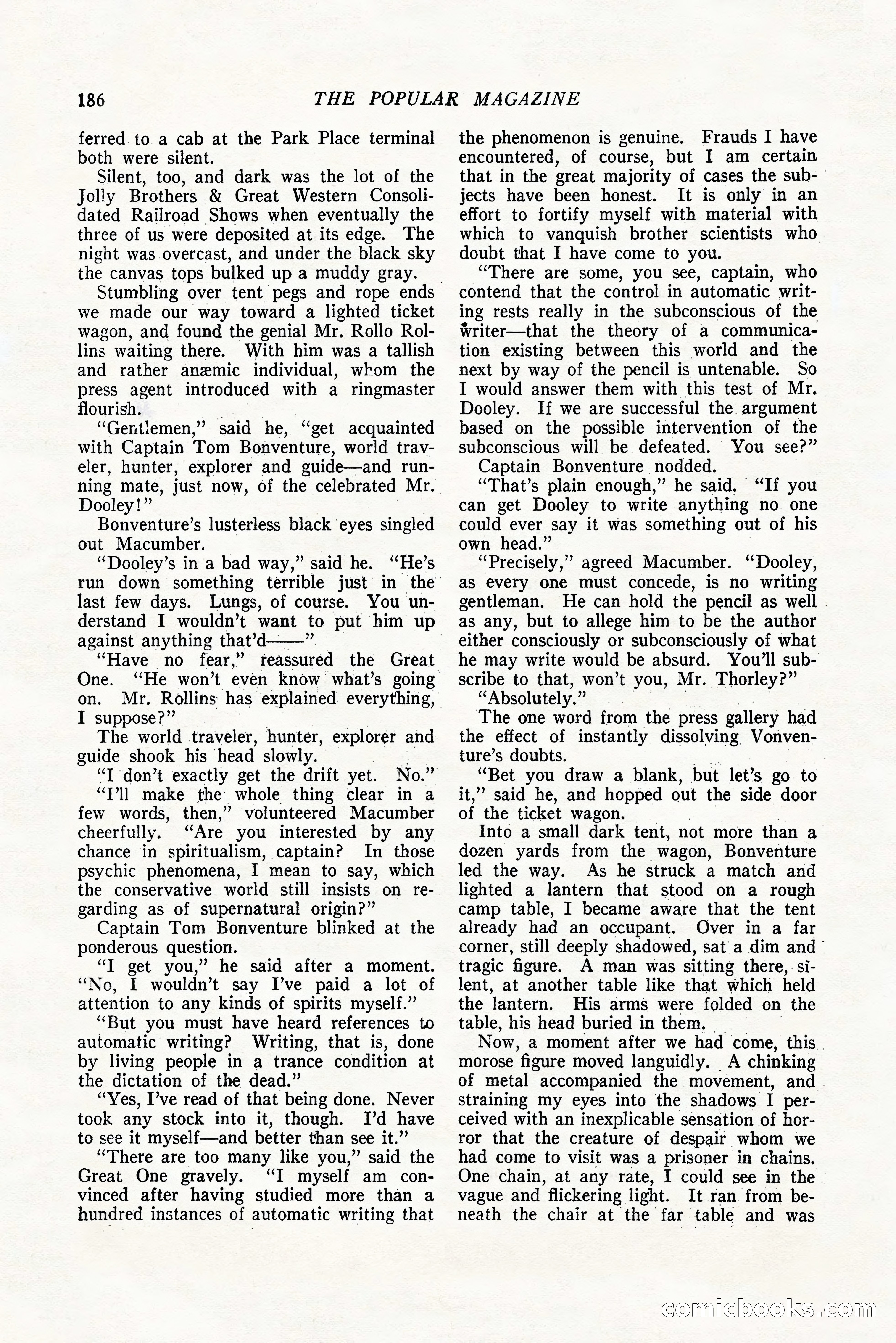 The Popular Magazine, October 20, 1924 — page 188 of 196