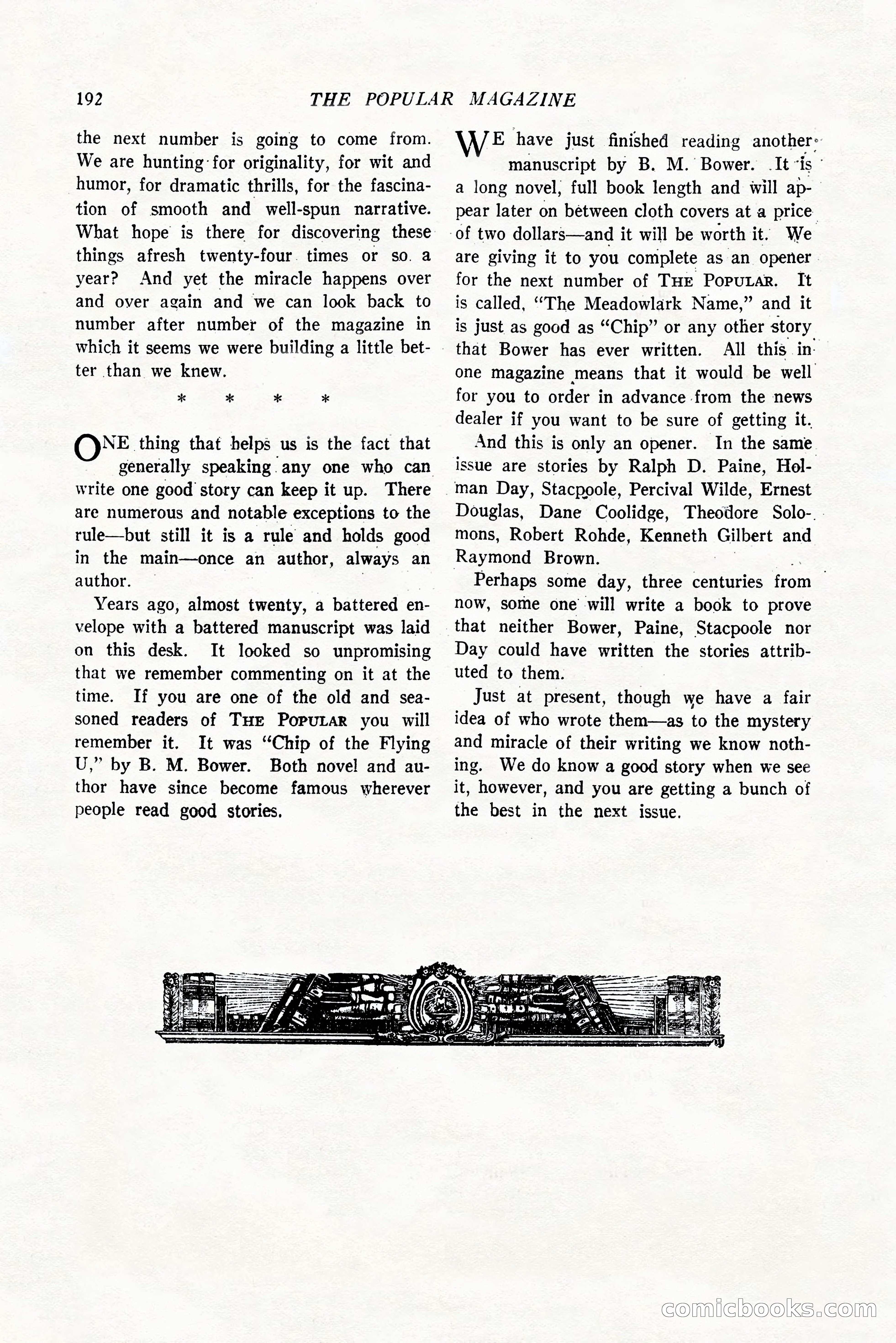 The Popular Magazine, October 20, 1924 — page 194 of 196