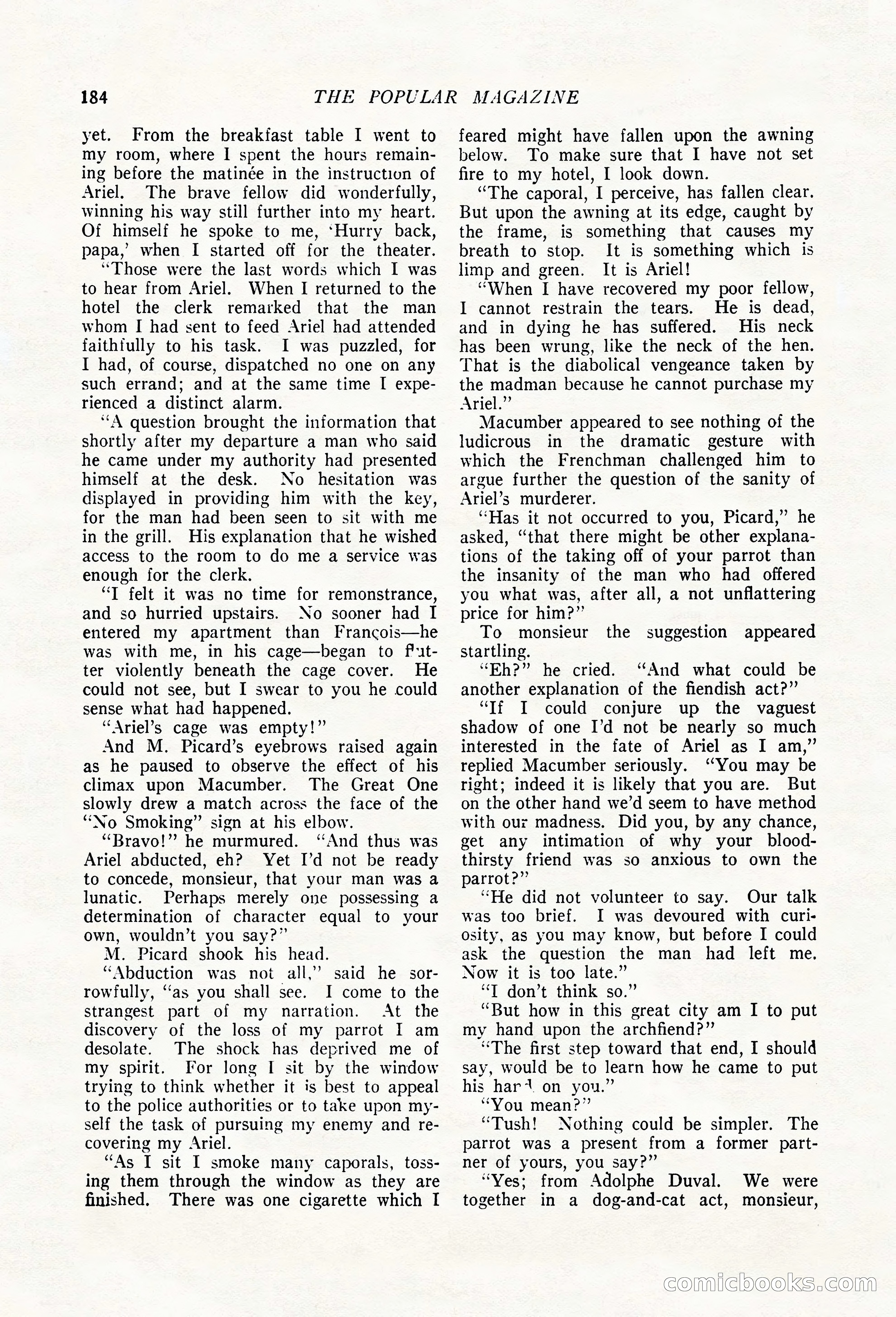 The Popular Magazine — page 186 of 196