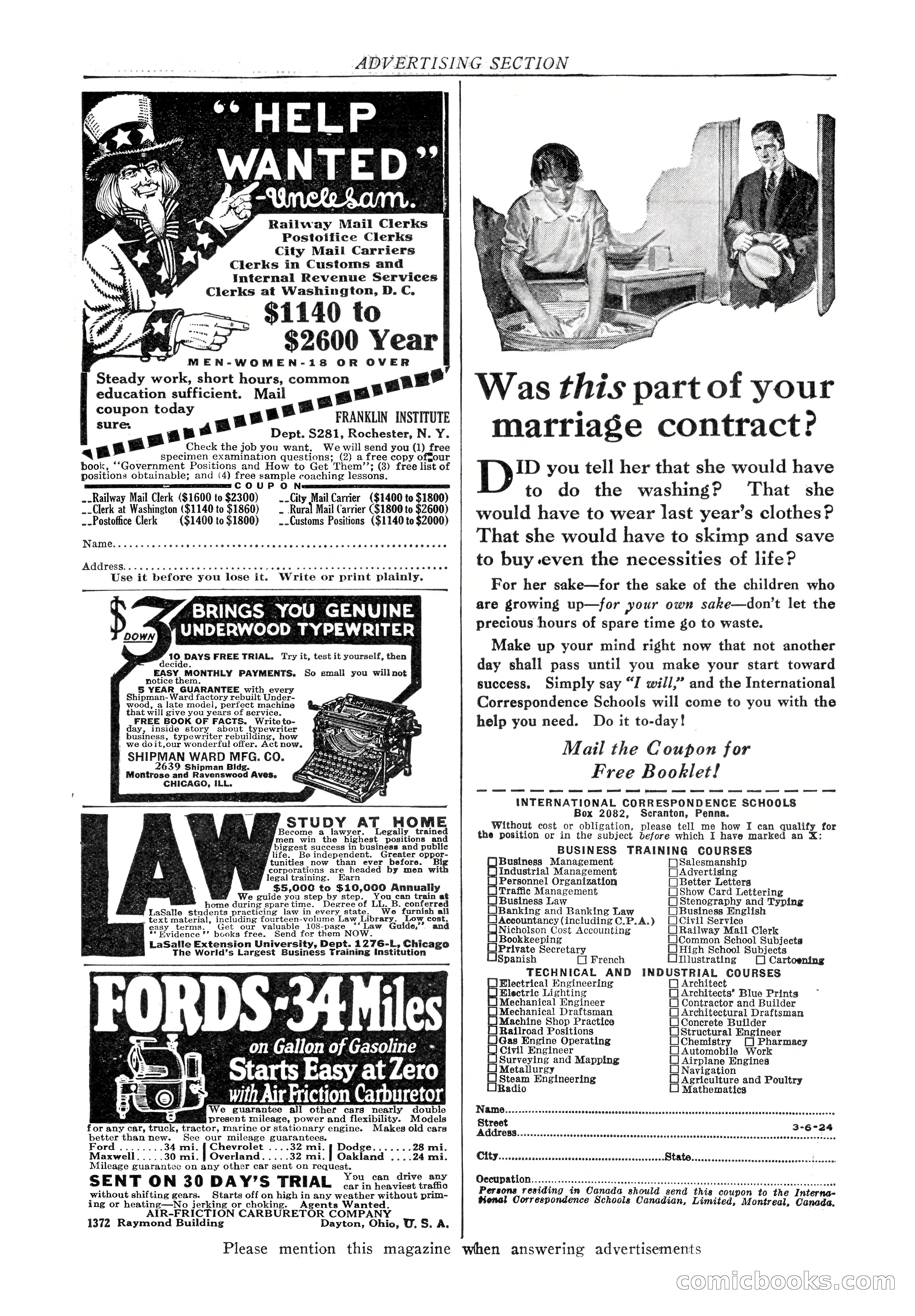 The Popular Magazine, December 7, 1924 — page 9 of 228