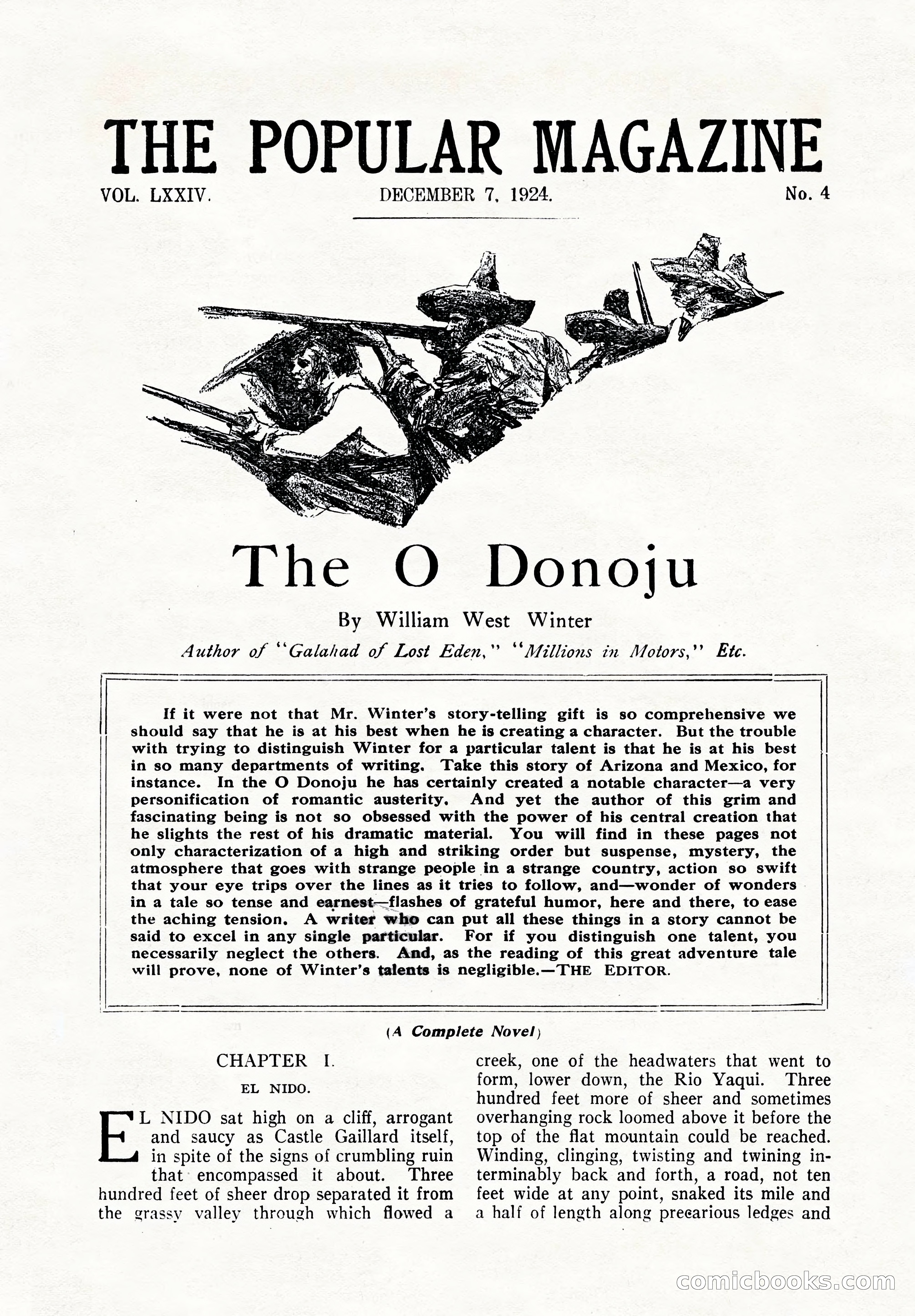 The Popular Magazine, December 7, 1924 — page 19 of 228