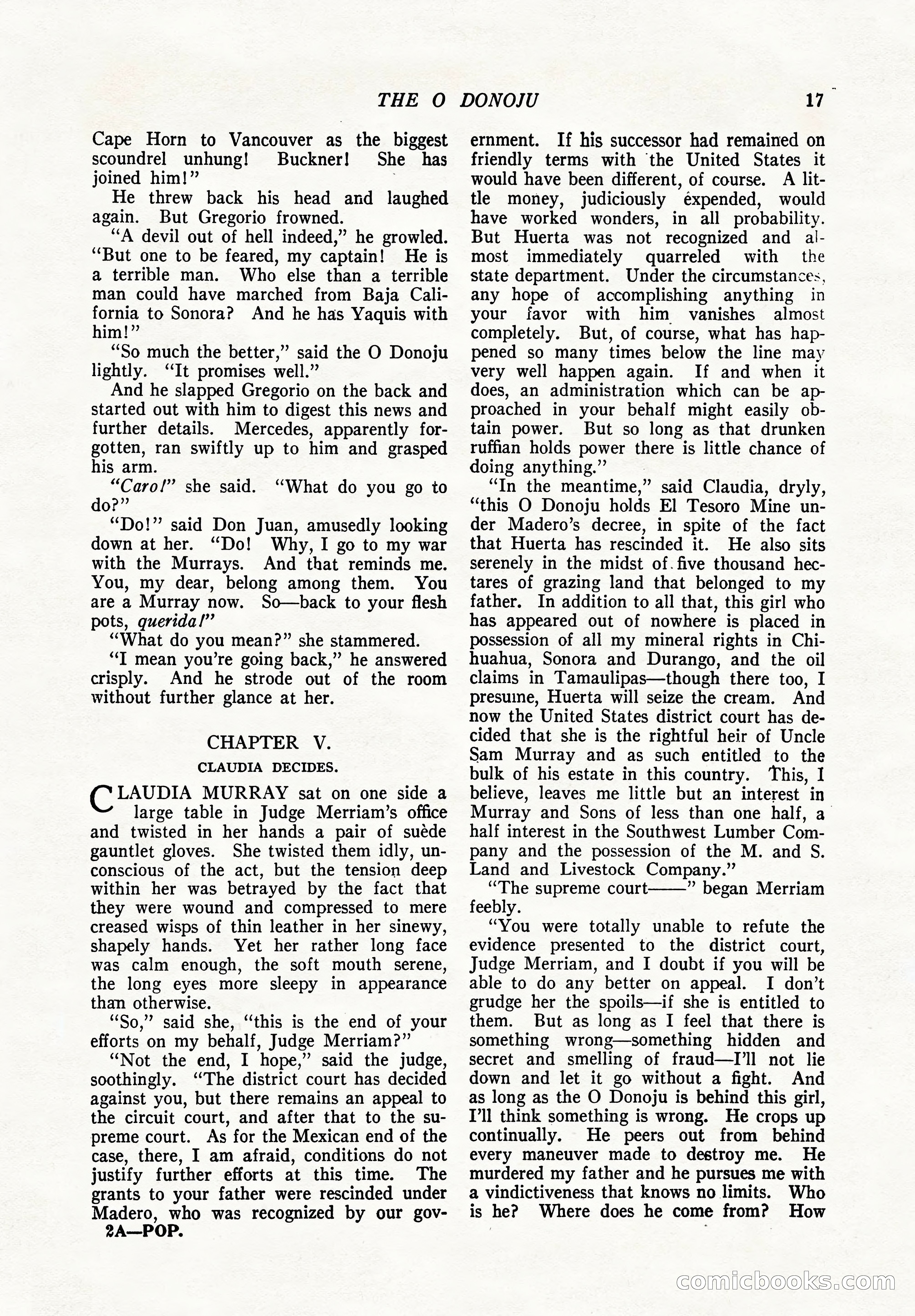 The Popular Magazine, December 7, 1924 — page 35 of 228