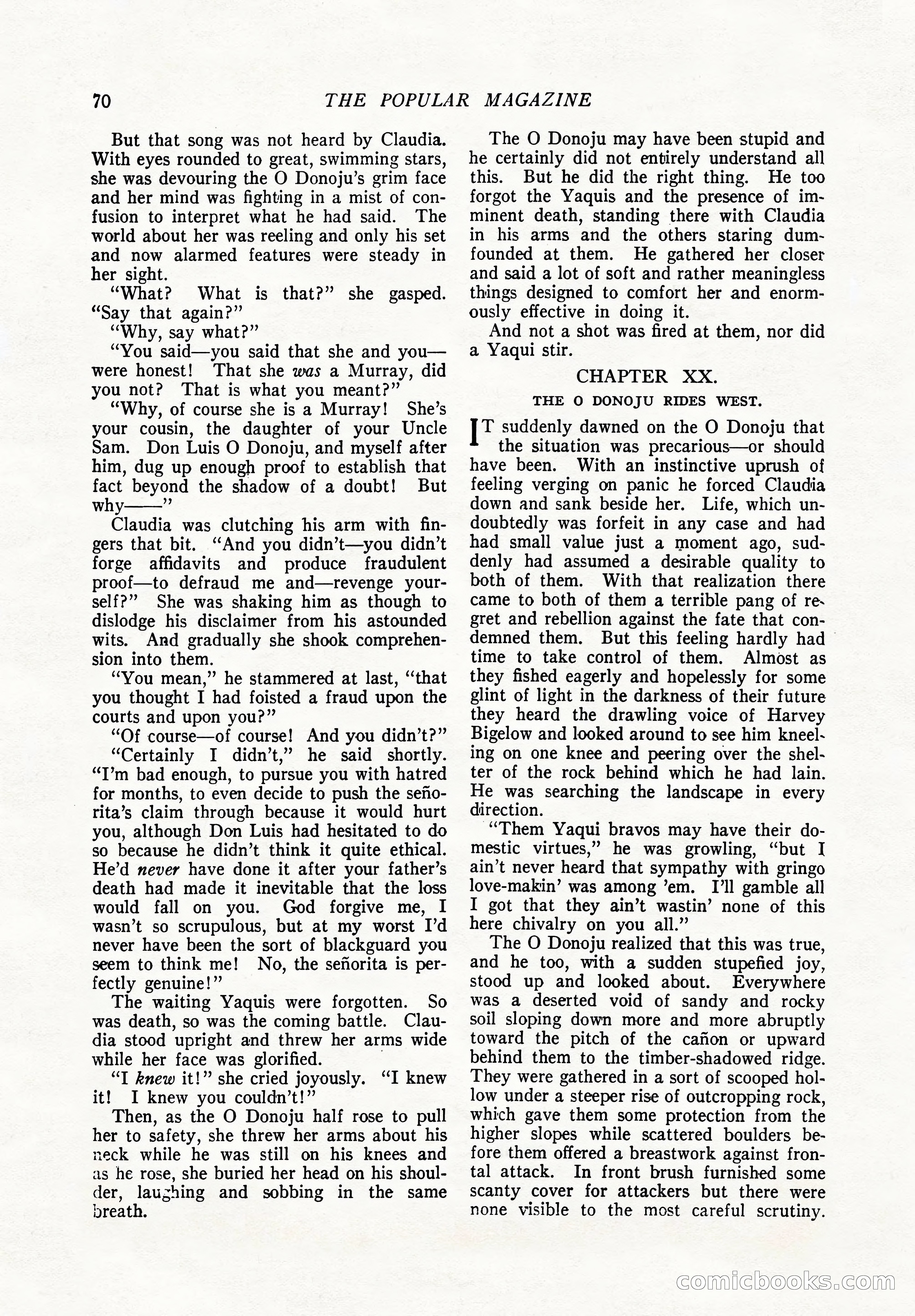 The Popular Magazine, December 7, 1924 — page 88 of 228