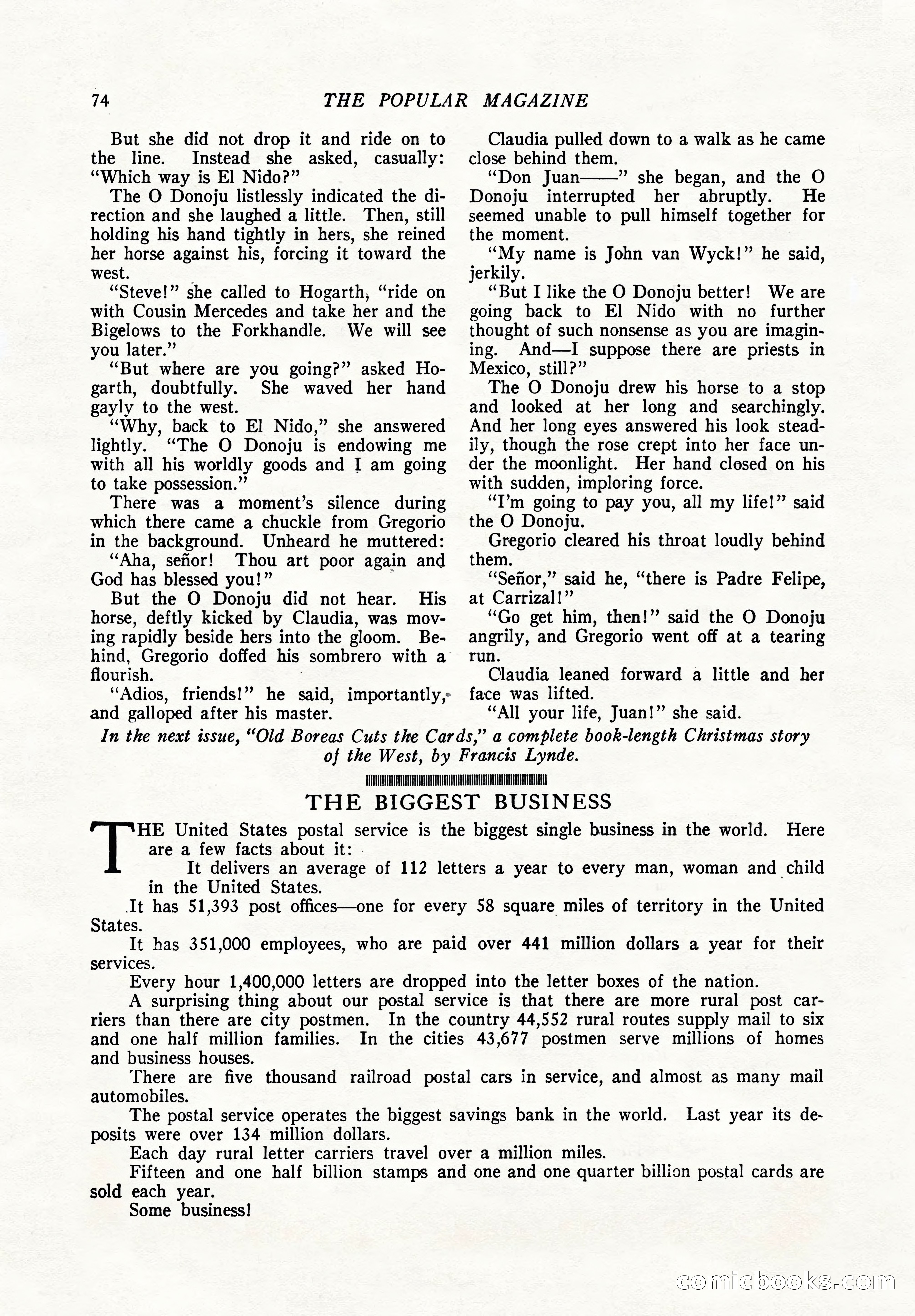 The Popular Magazine, December 7, 1924 — page 92 of 228