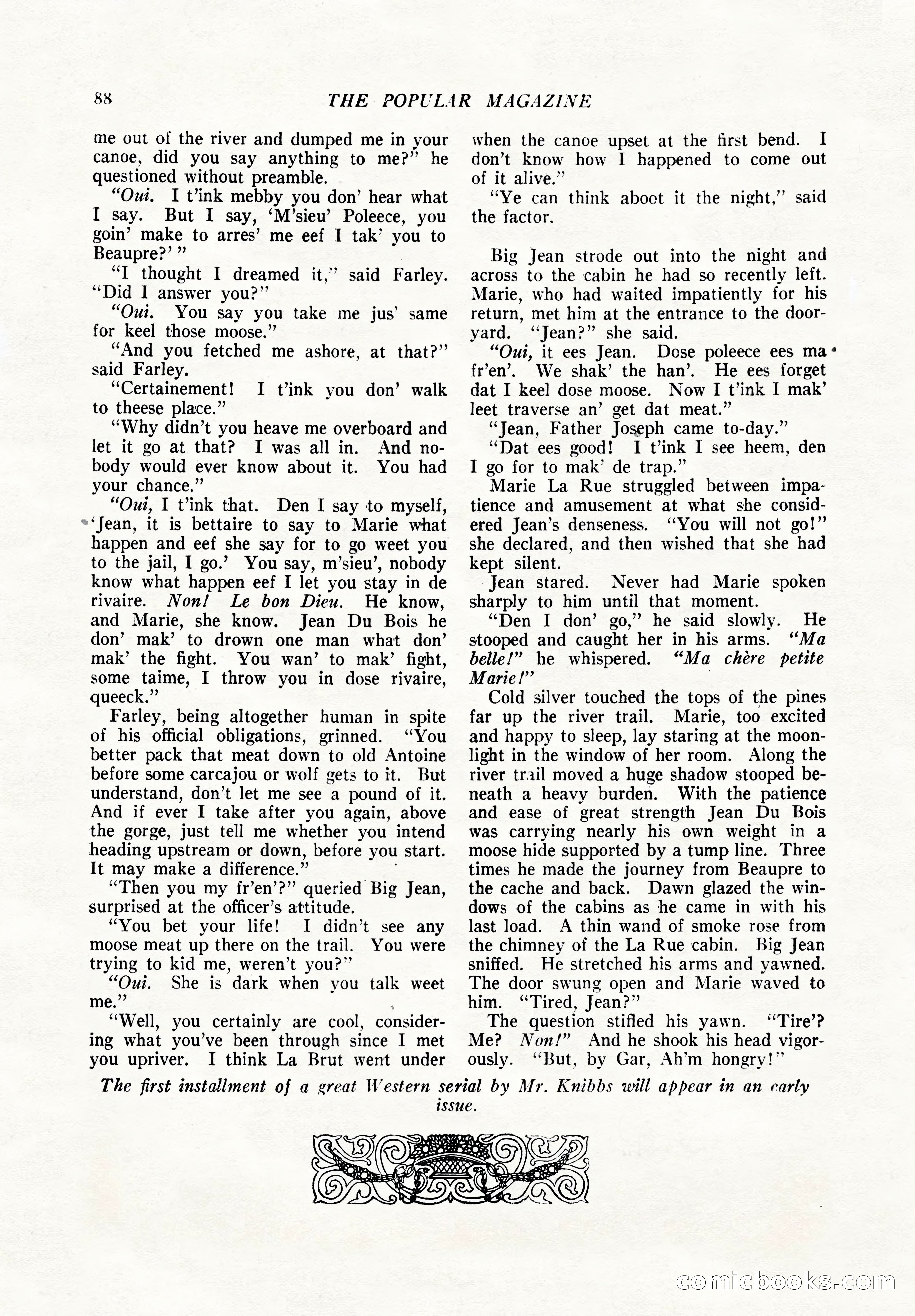 The Popular Magazine, December 7, 1924 — page 106 of 228