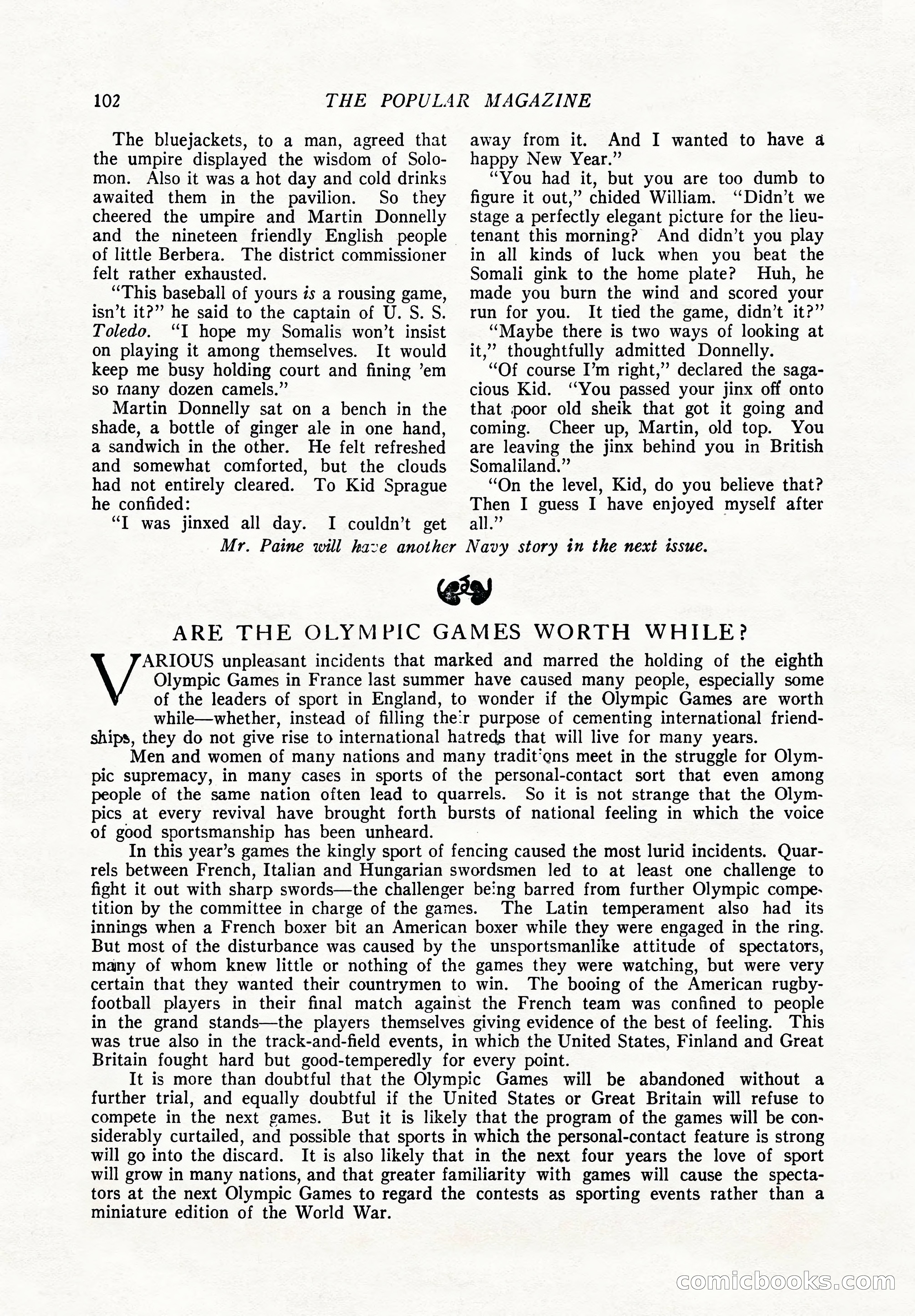 The Popular Magazine, December 7, 1924 — page 120 of 228