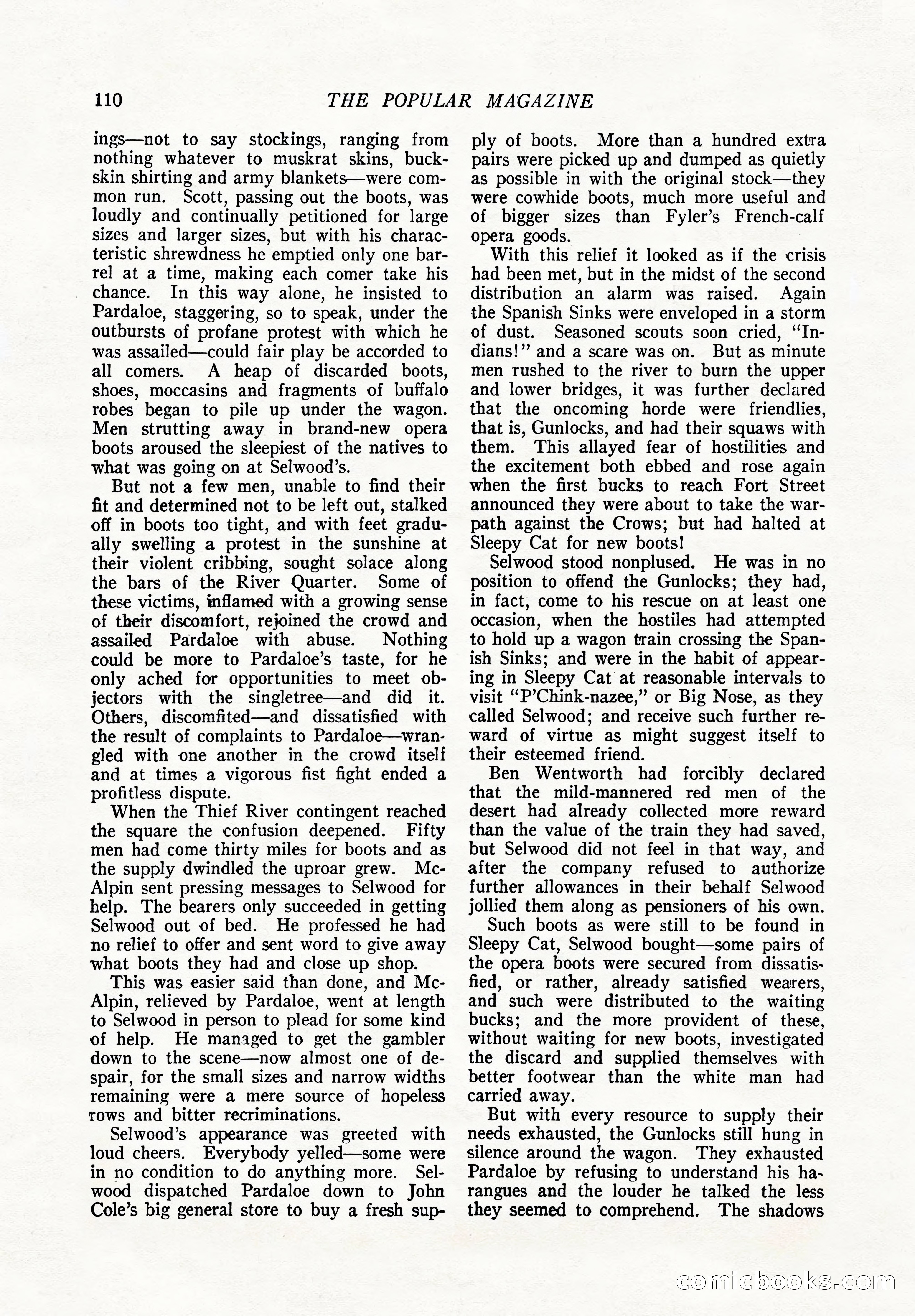 The Popular Magazine, December 7, 1924 — page 128 of 228