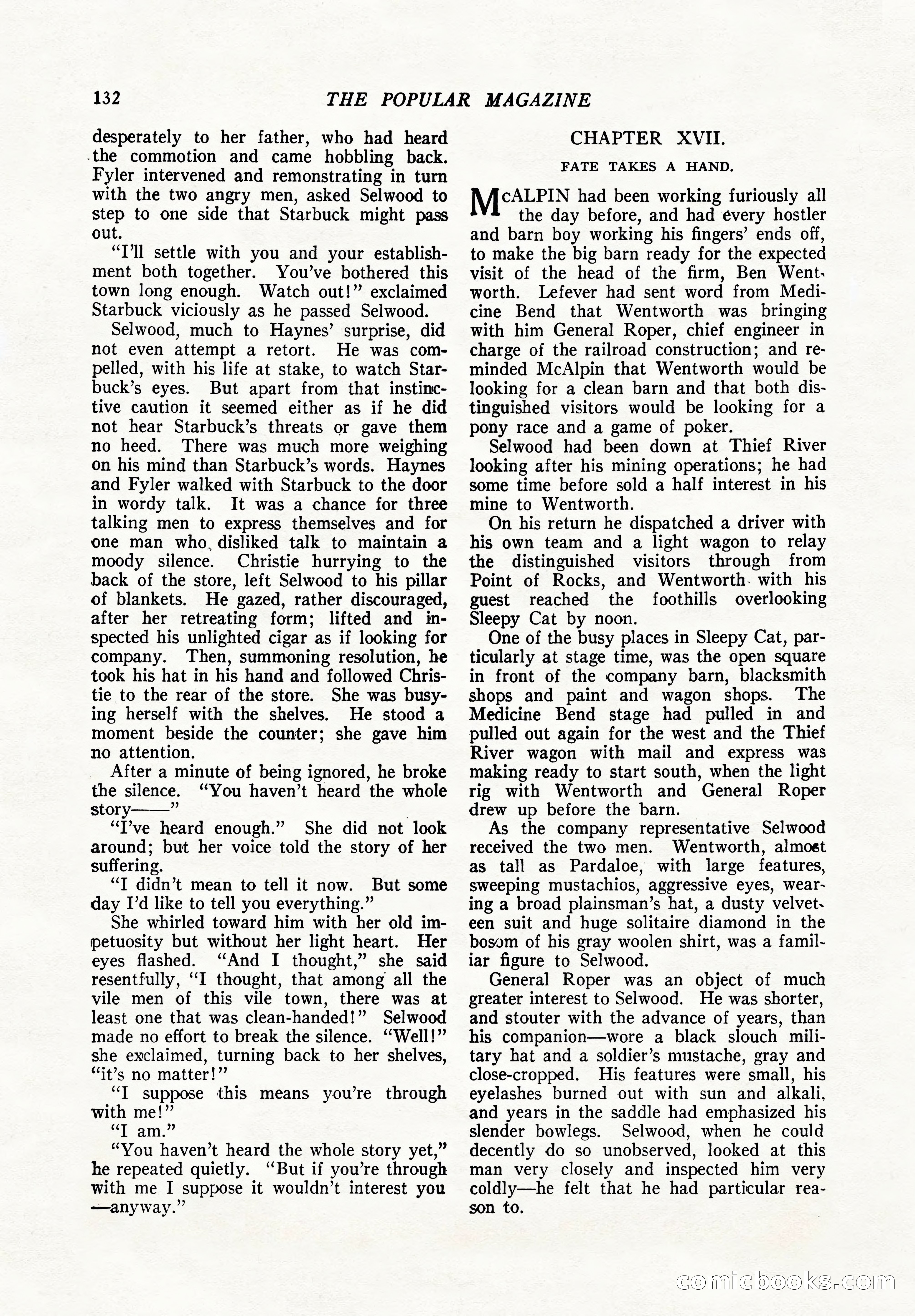 The Popular Magazine, December 7, 1924 — page 150 of 228