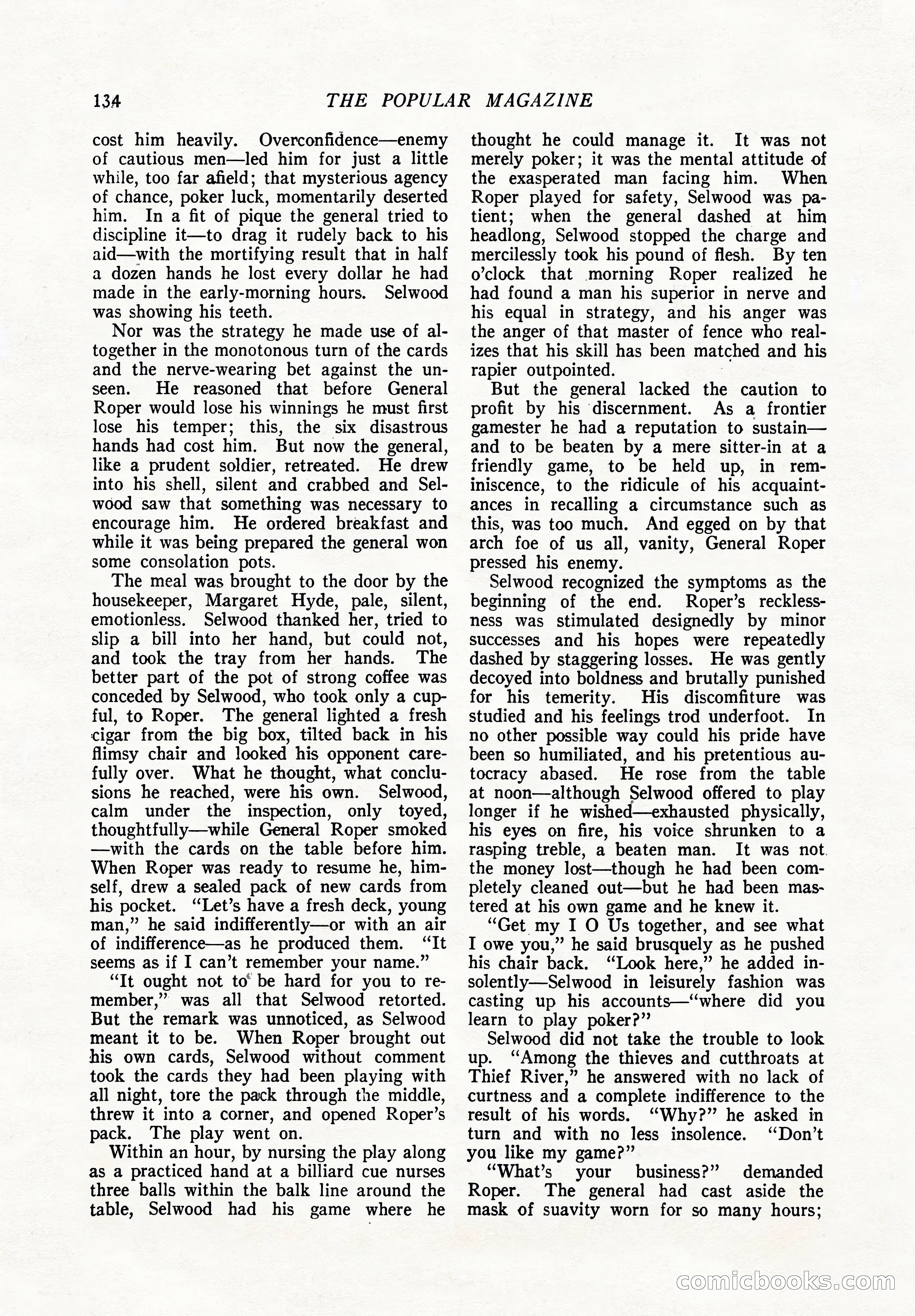 The Popular Magazine, December 7, 1924 — page 152 of 228