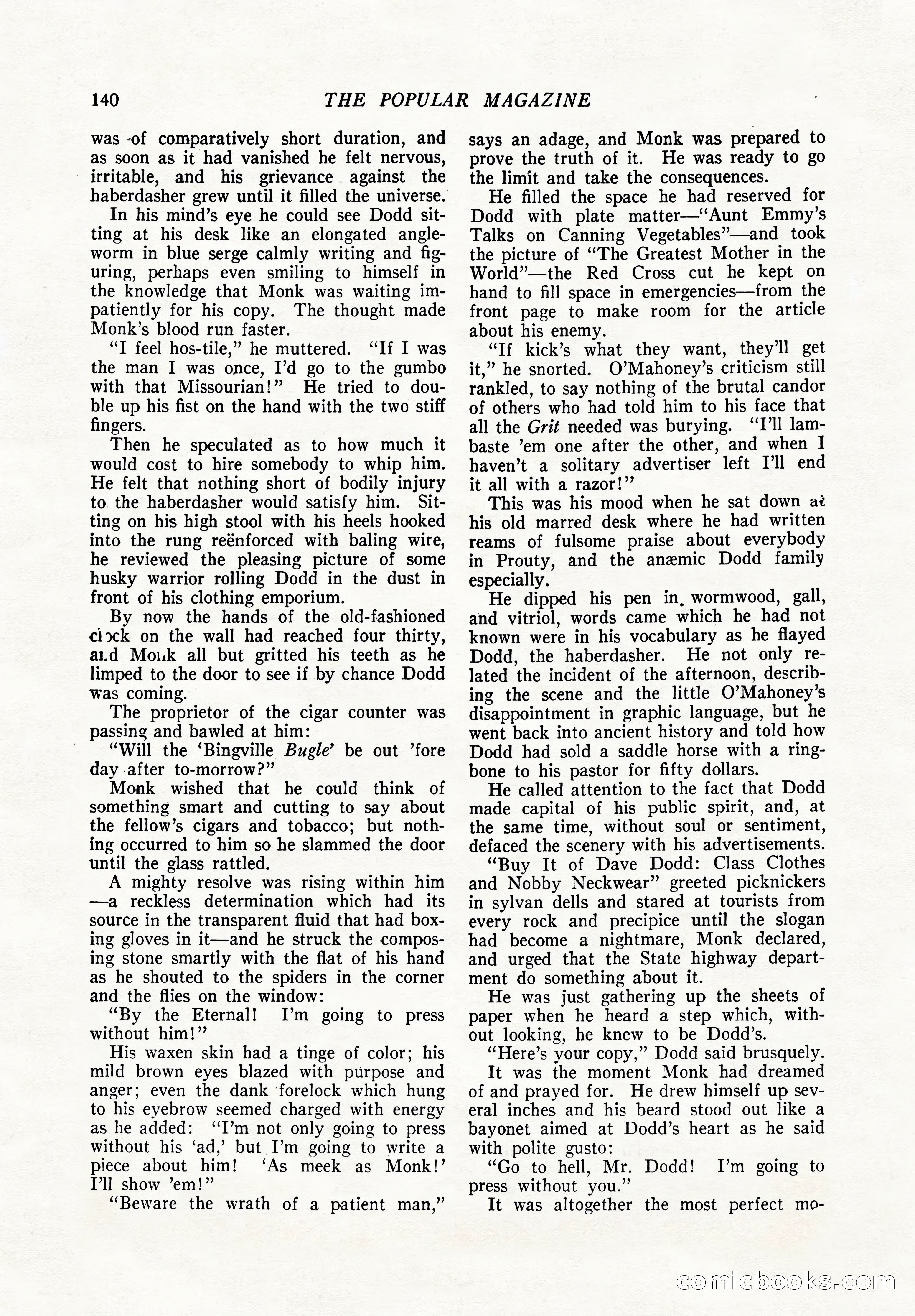 The Popular Magazine, December 7, 1924 — page 158 of 228