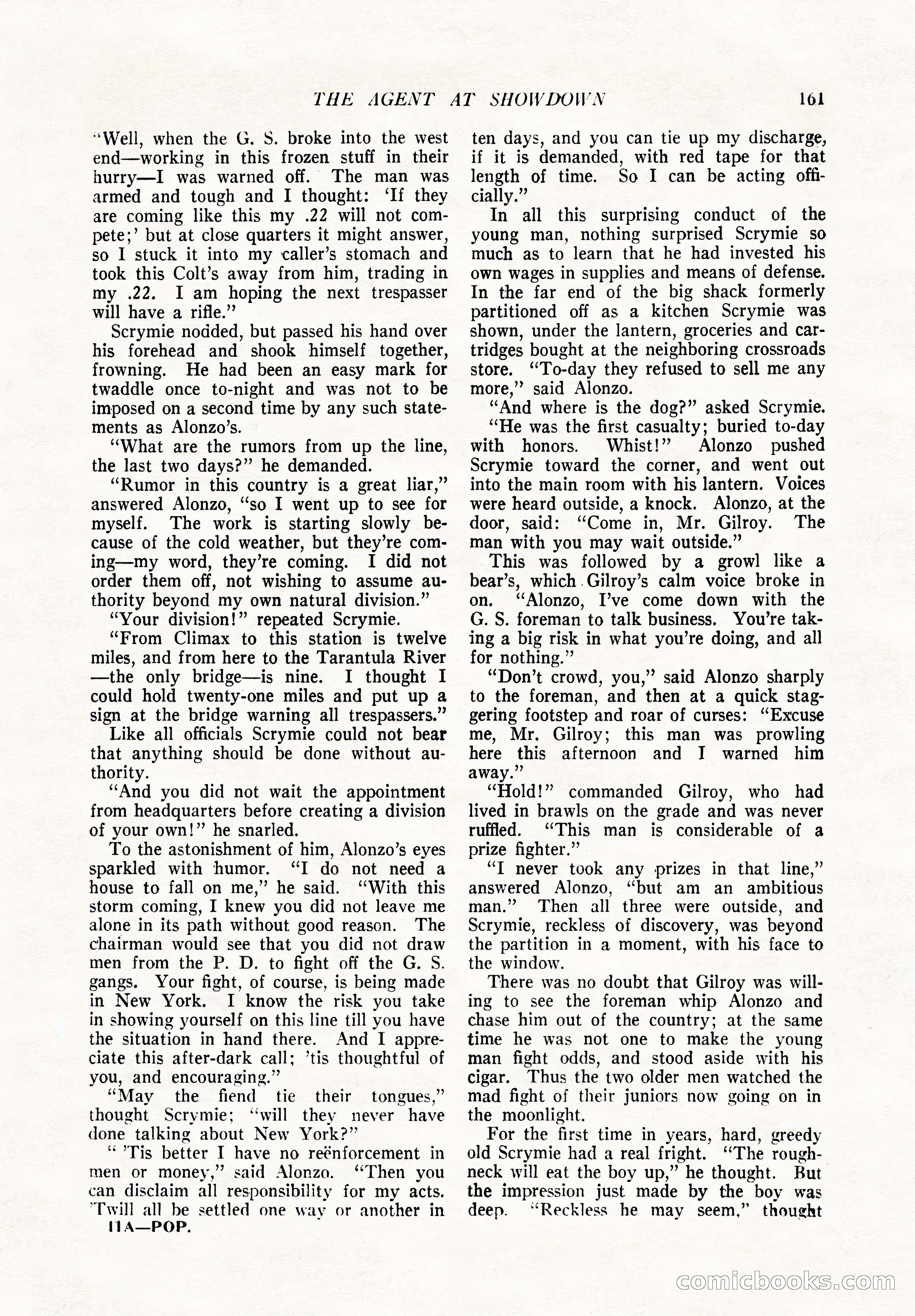The Popular Magazine, December 7, 1924 — page 179 of 228