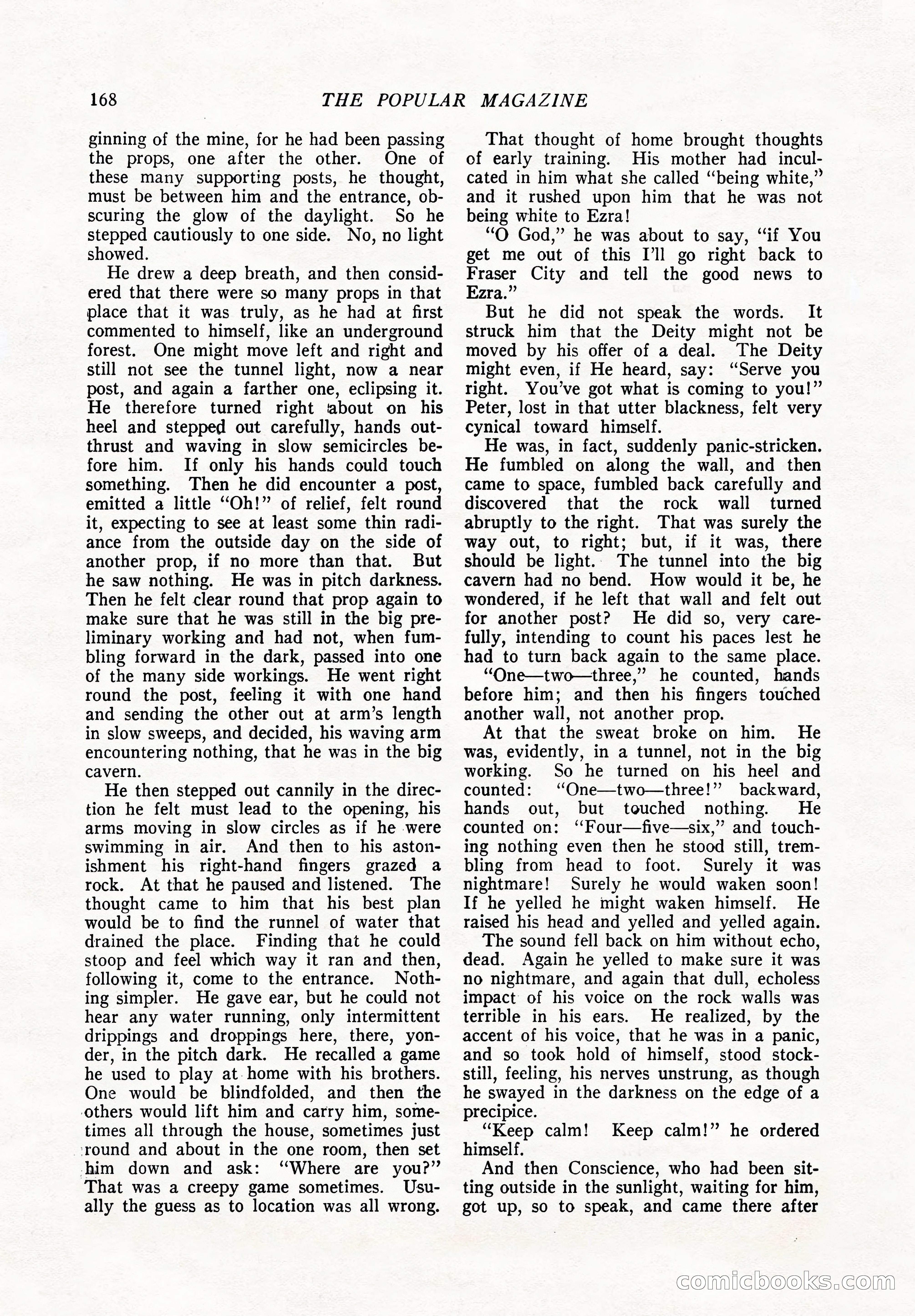 The Popular Magazine, December 7, 1924 — page 186 of 228