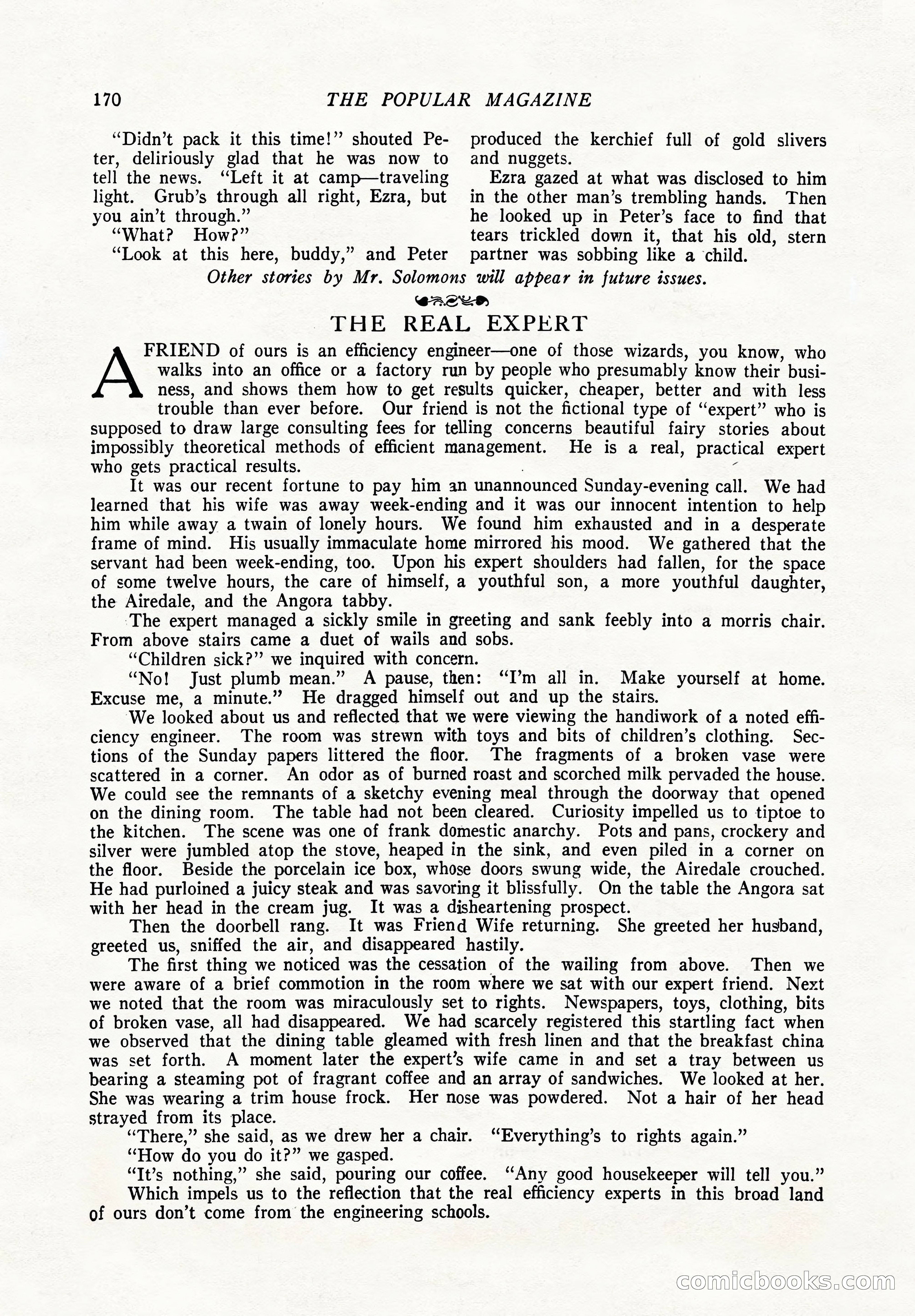 The Popular Magazine, December 7, 1924 — page 188 of 228