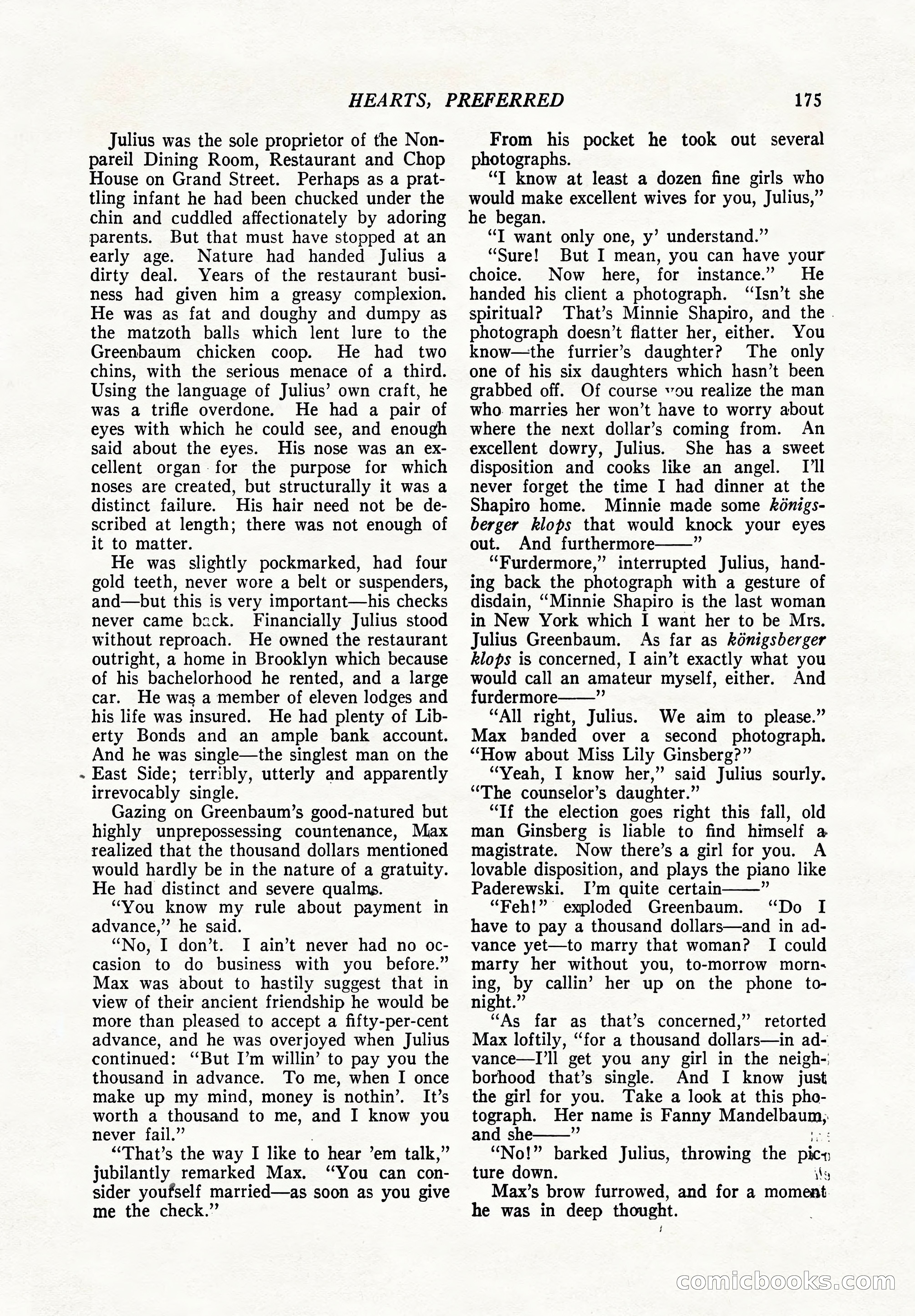 The Popular Magazine, December 7, 1924 — page 193 of 228