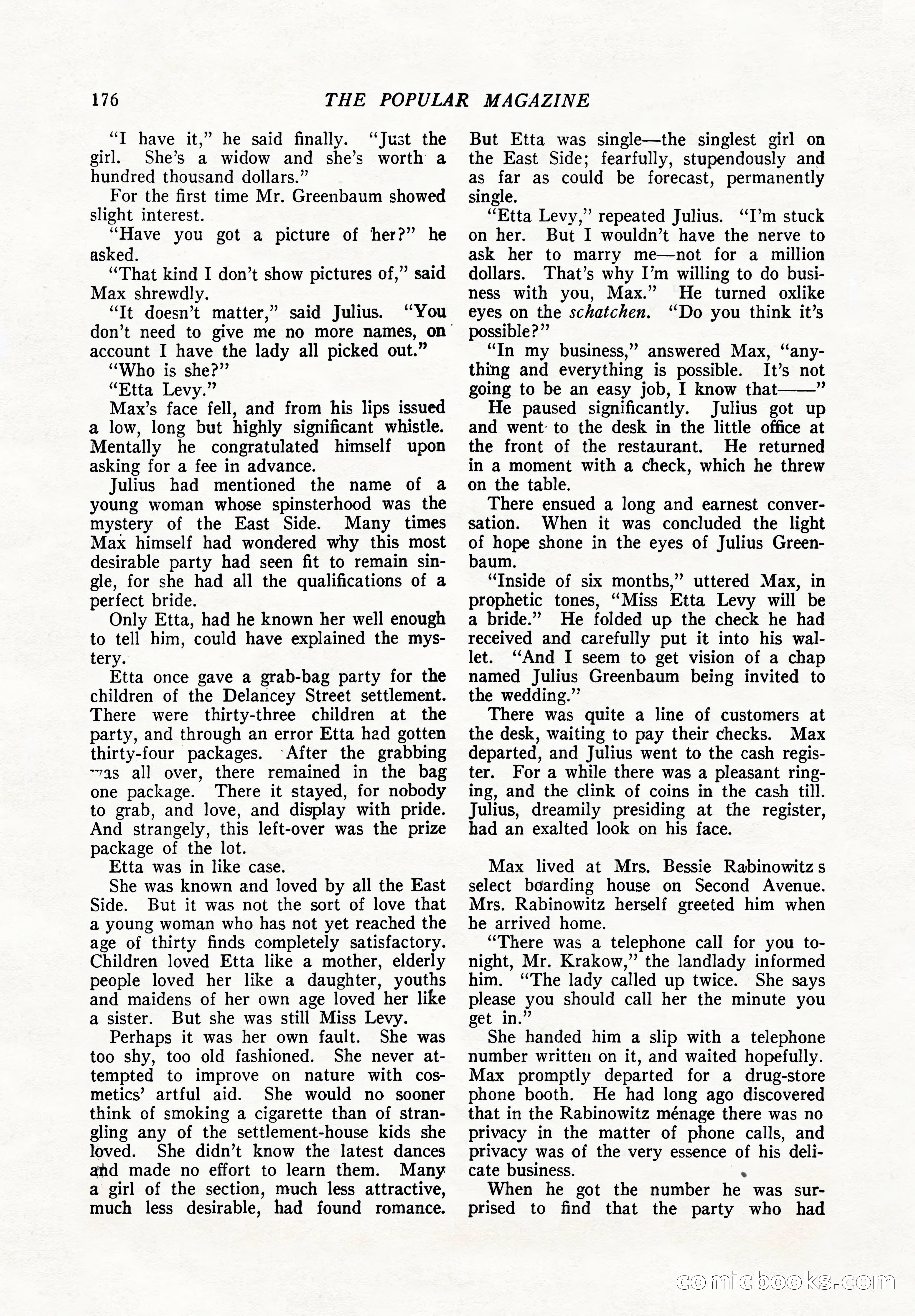 The Popular Magazine, December 7, 1924 — page 194 of 228