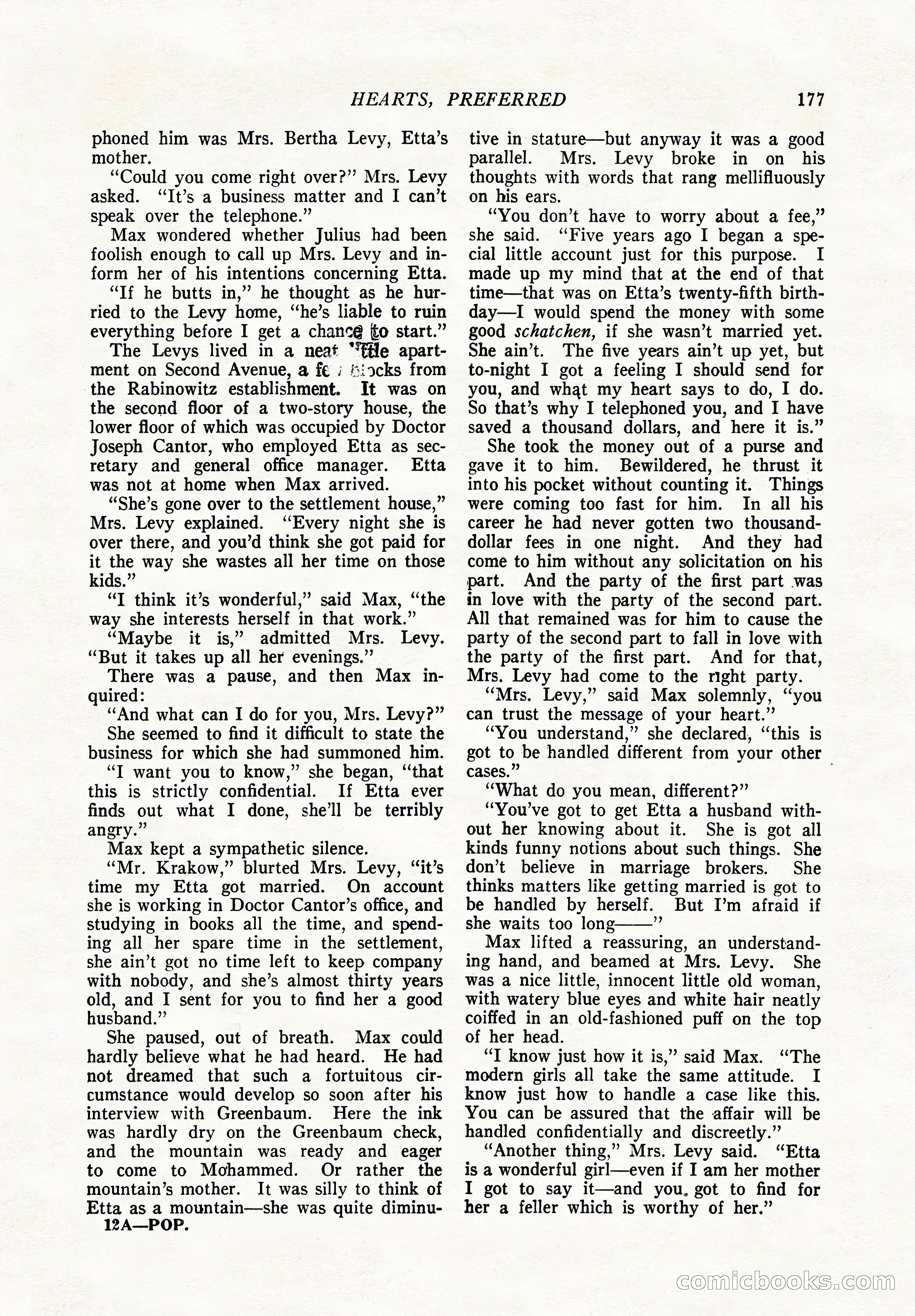 The Popular Magazine, December 7, 1924 — page 195 of 228