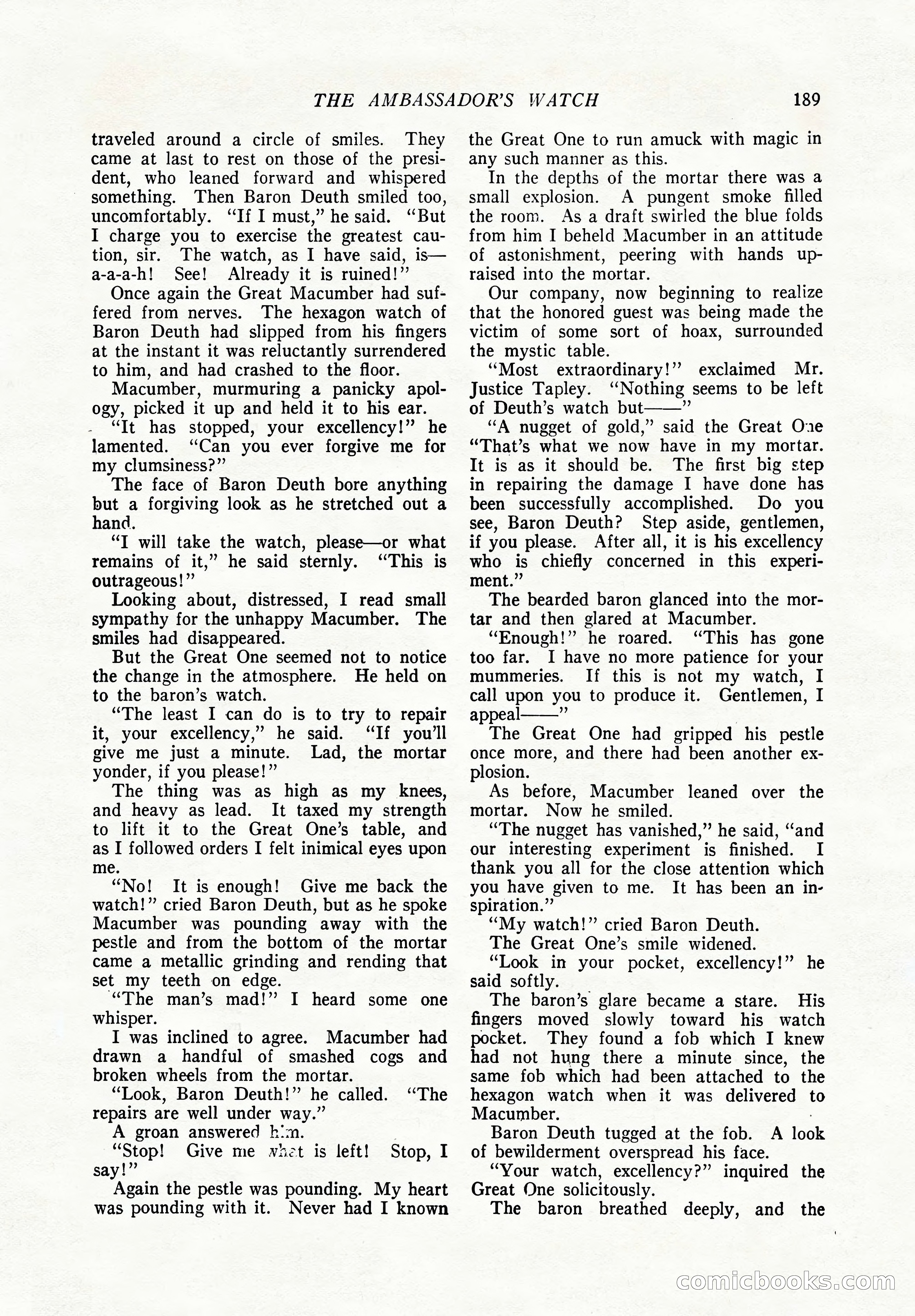 The Popular Magazine, December 7, 1924 — page 207 of 228