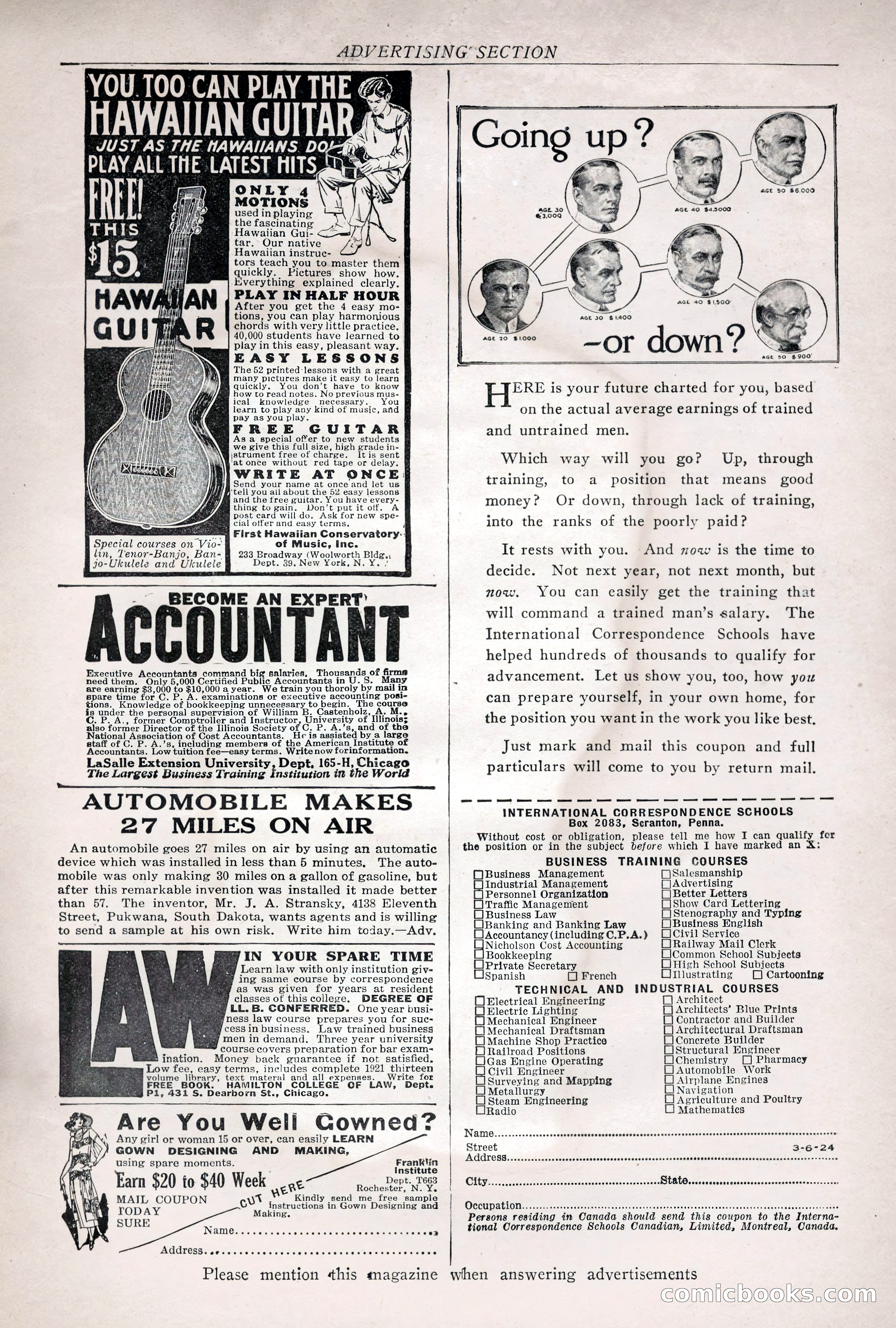 The Popular Magazine, January 7, 1925 — page 9 of 212