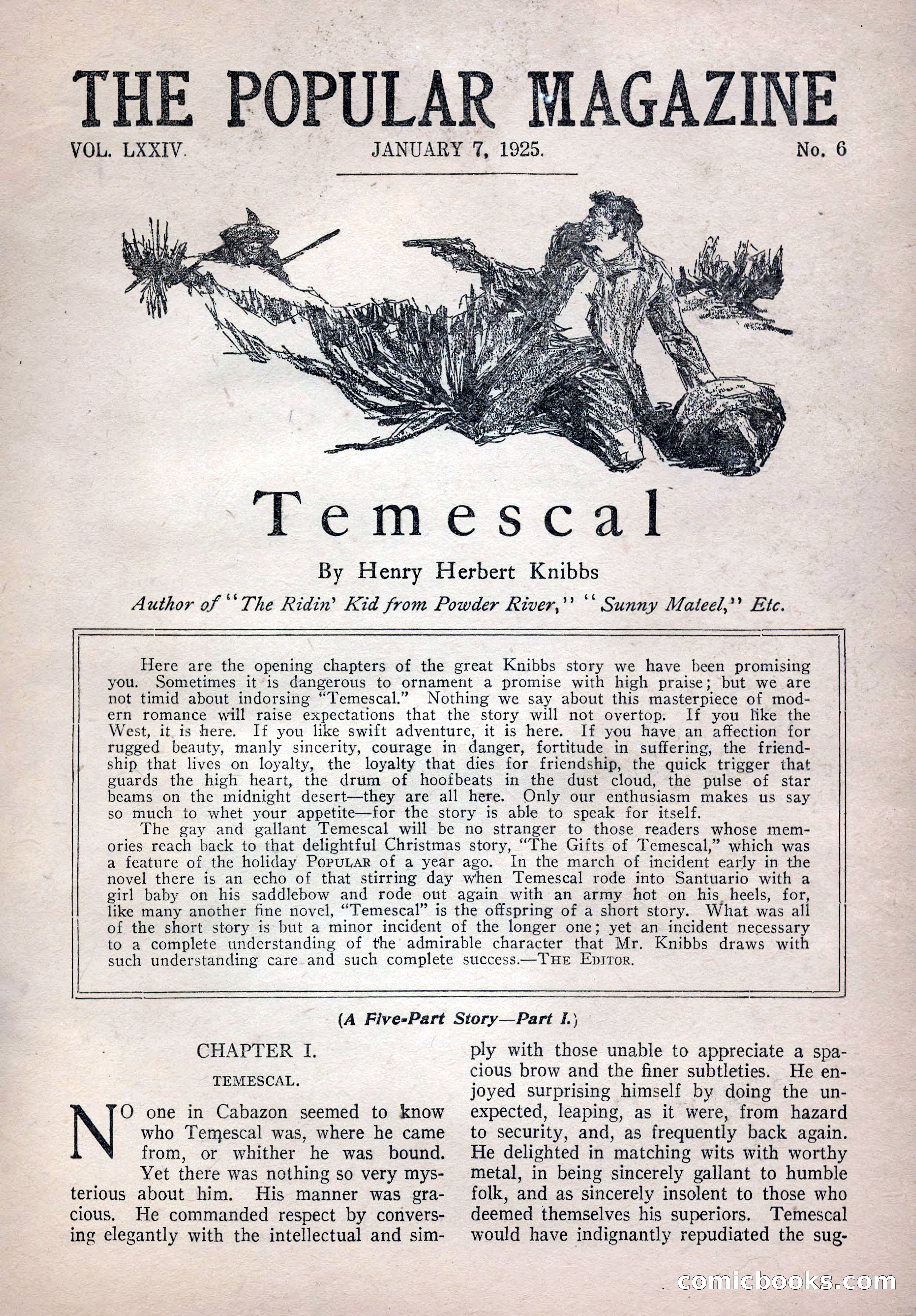 The Popular Magazine, January 7, 1925 — page 11 of 212