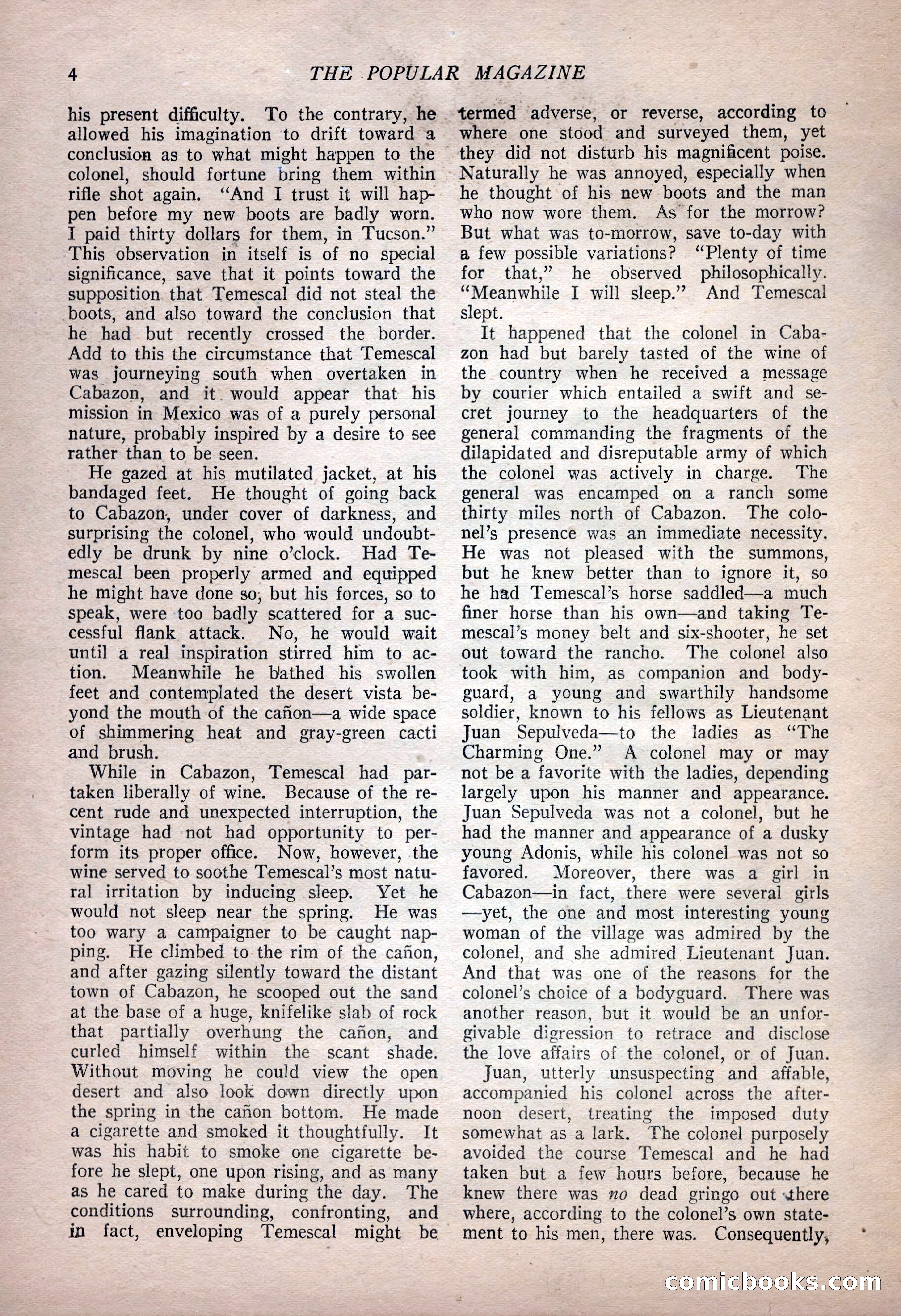 The Popular Magazine, January 7, 1925 — page 14 of 212