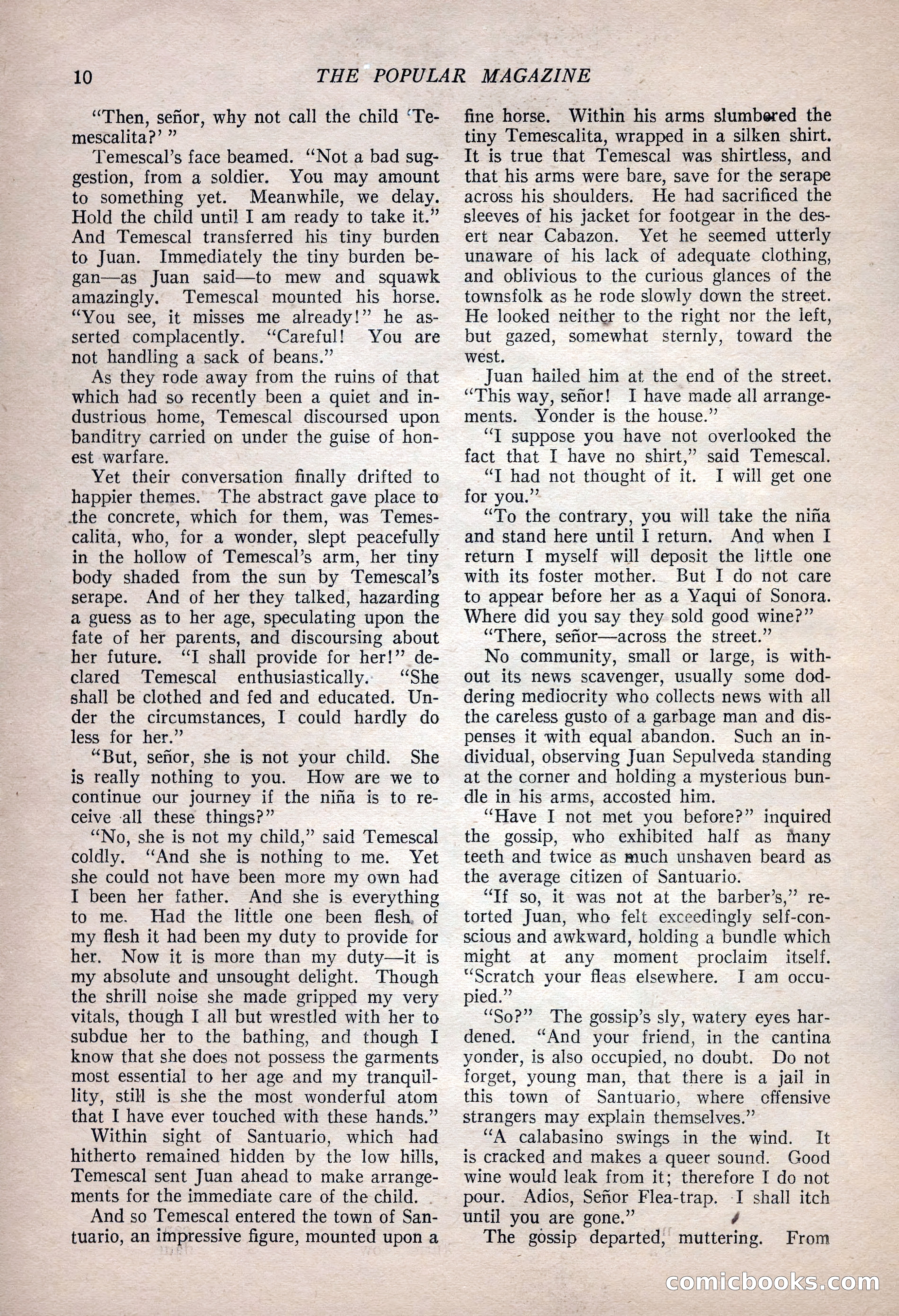 The Popular Magazine, January 7, 1925 — page 20 of 212