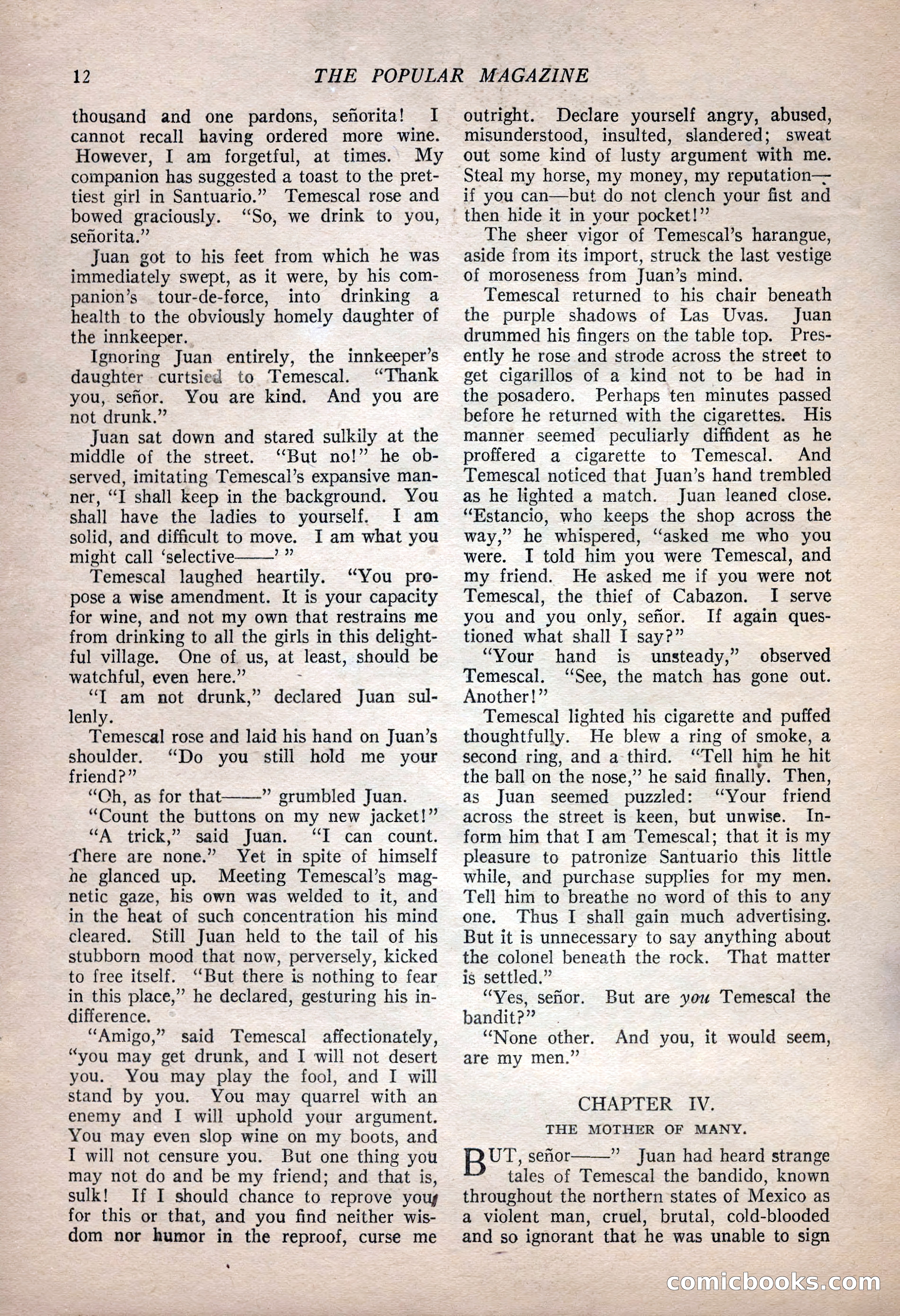 The Popular Magazine, January 7, 1925 — page 22 of 212