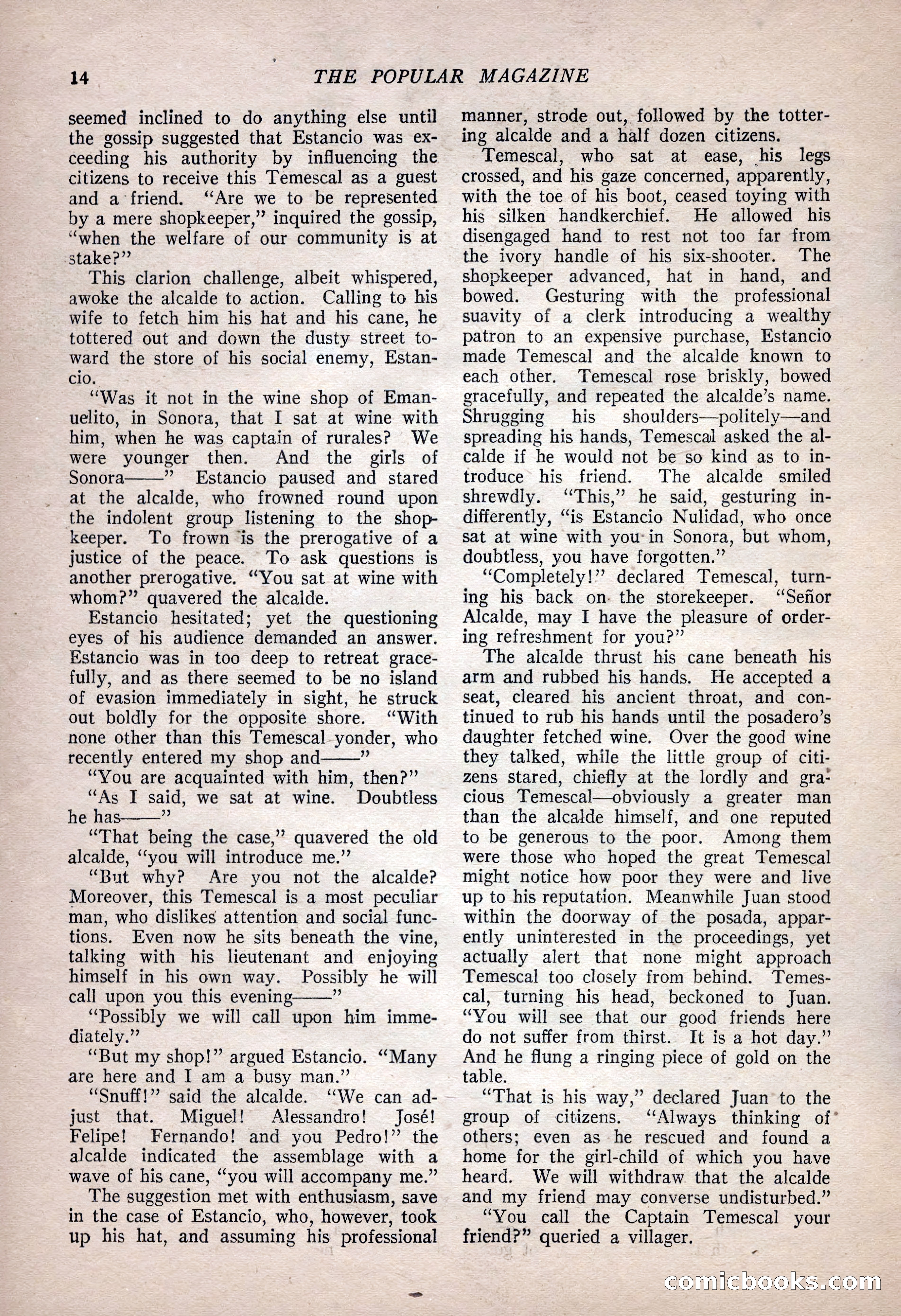 The Popular Magazine, January 7, 1925 — page 24 of 212