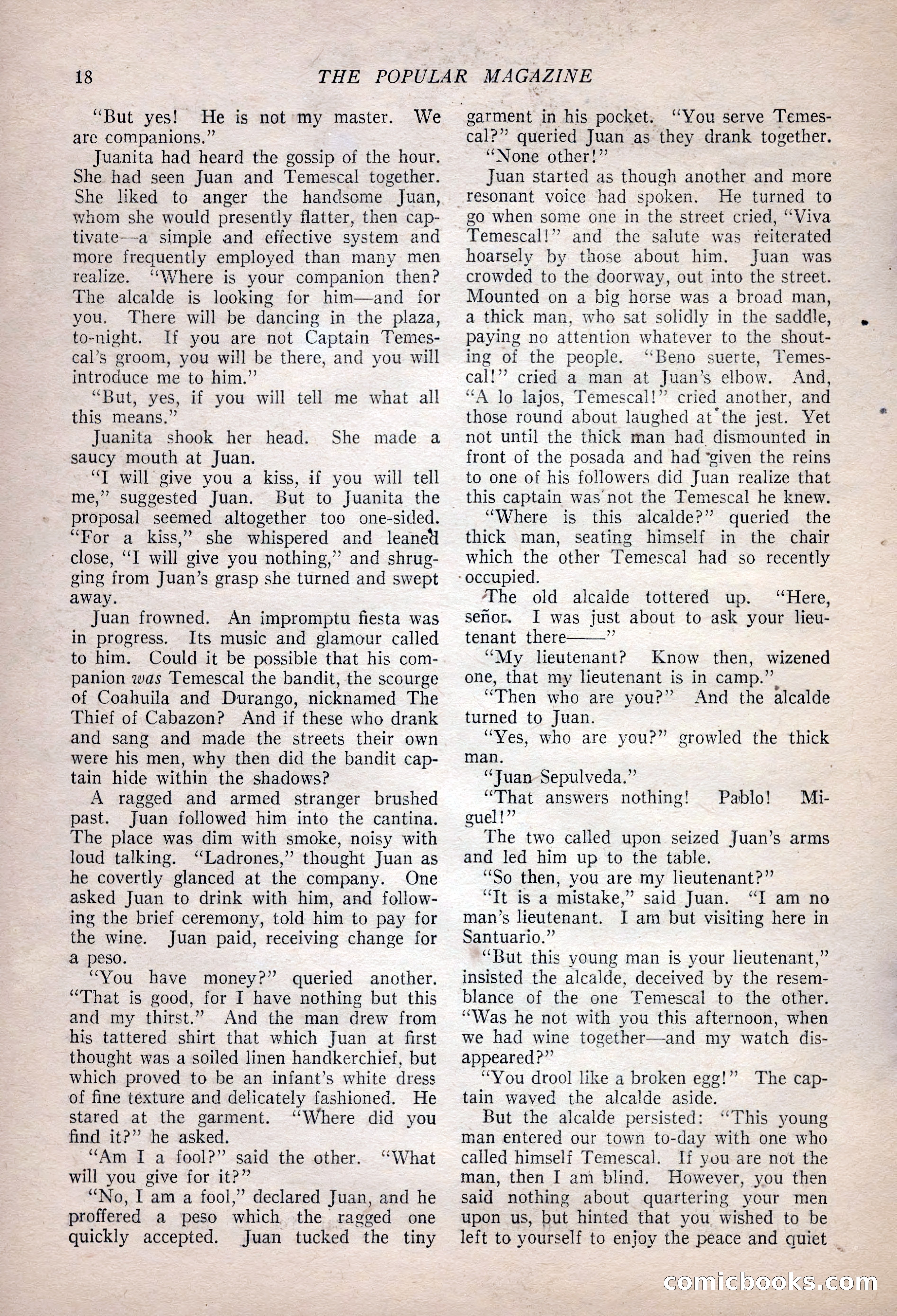 The Popular Magazine, January 7, 1925 — page 28 of 212