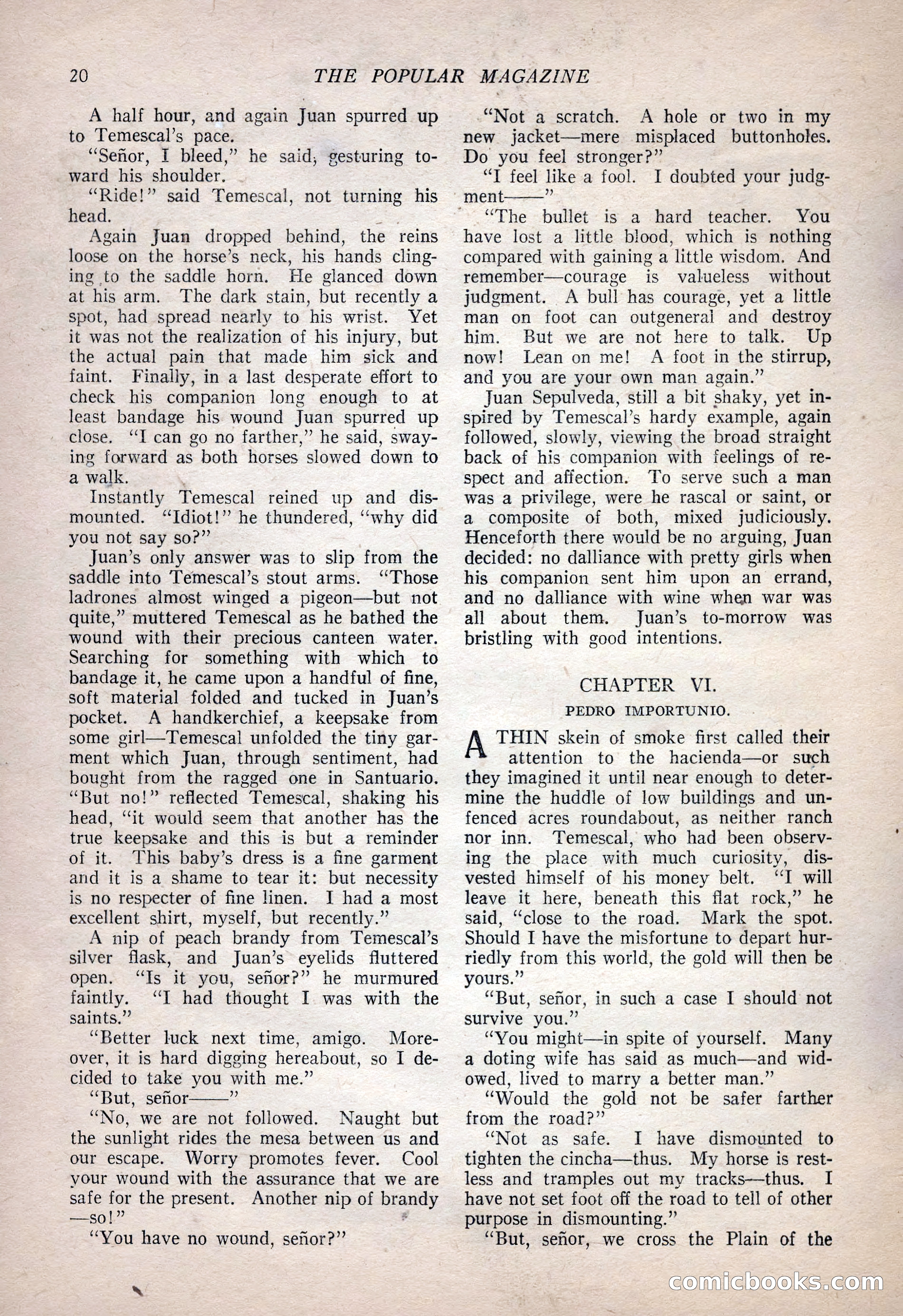 The Popular Magazine, January 7, 1925 — page 30 of 212