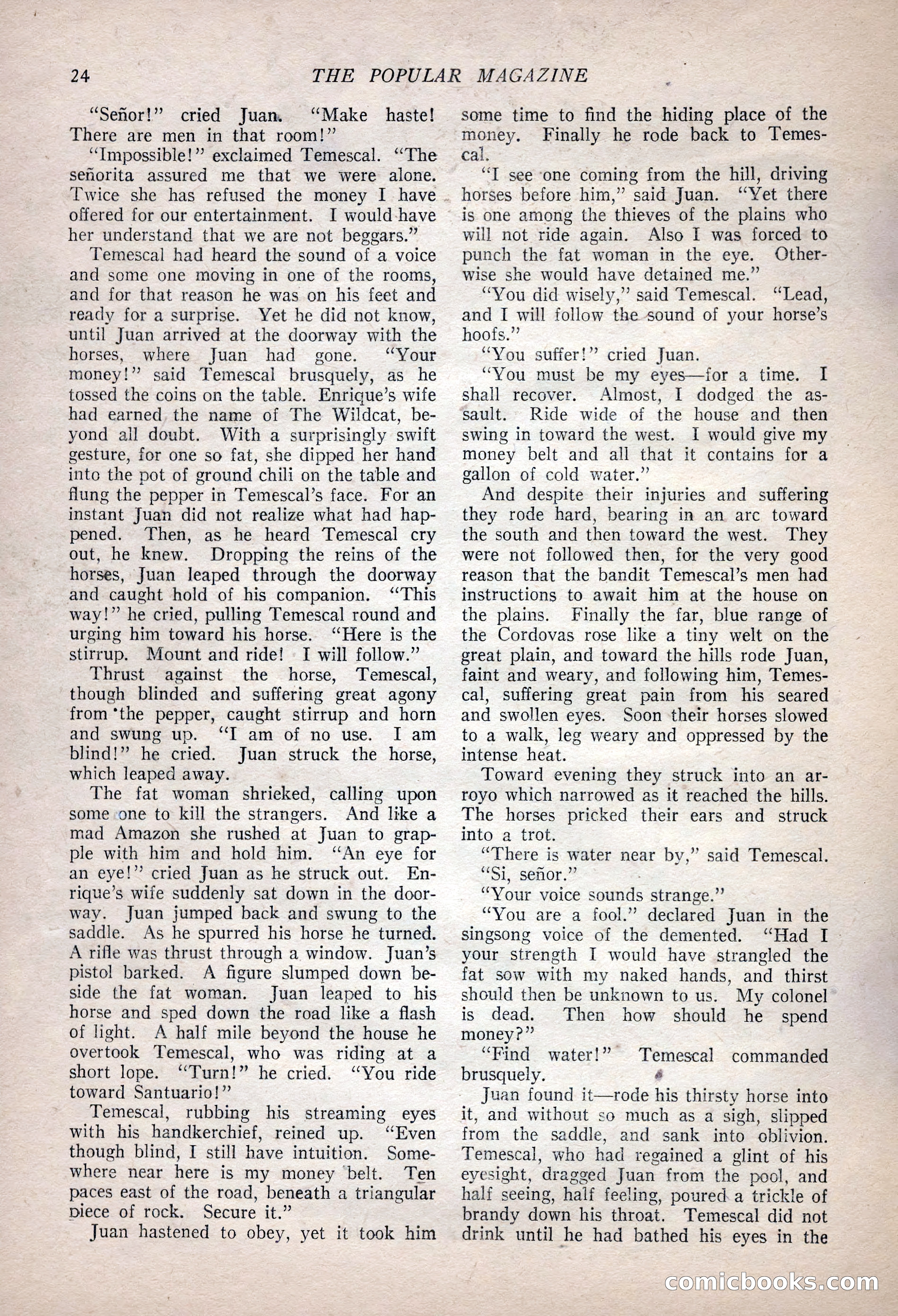 The Popular Magazine, January 7, 1925 — page 34 of 212