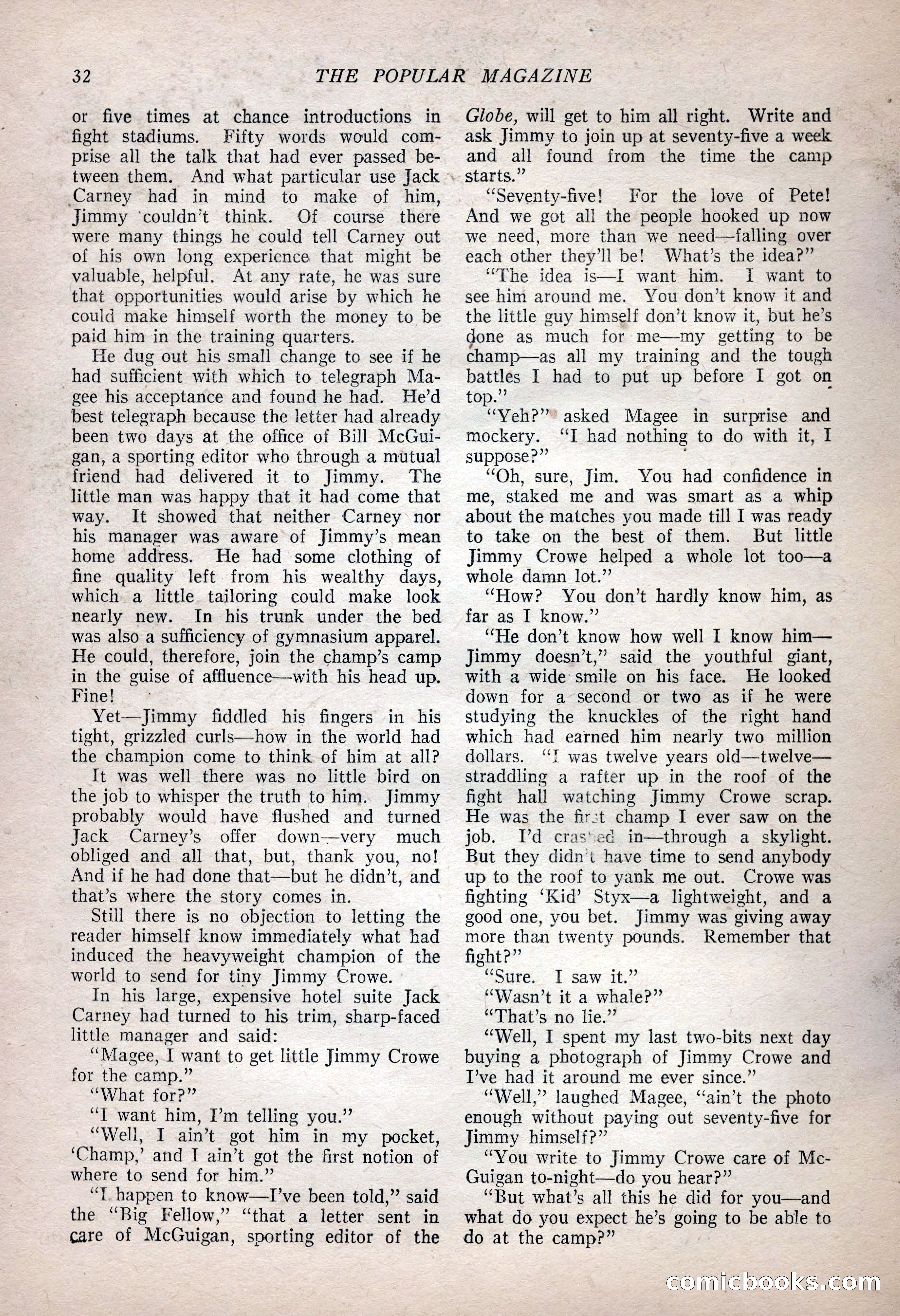 The Popular Magazine, January 7, 1925 — page 42 of 212