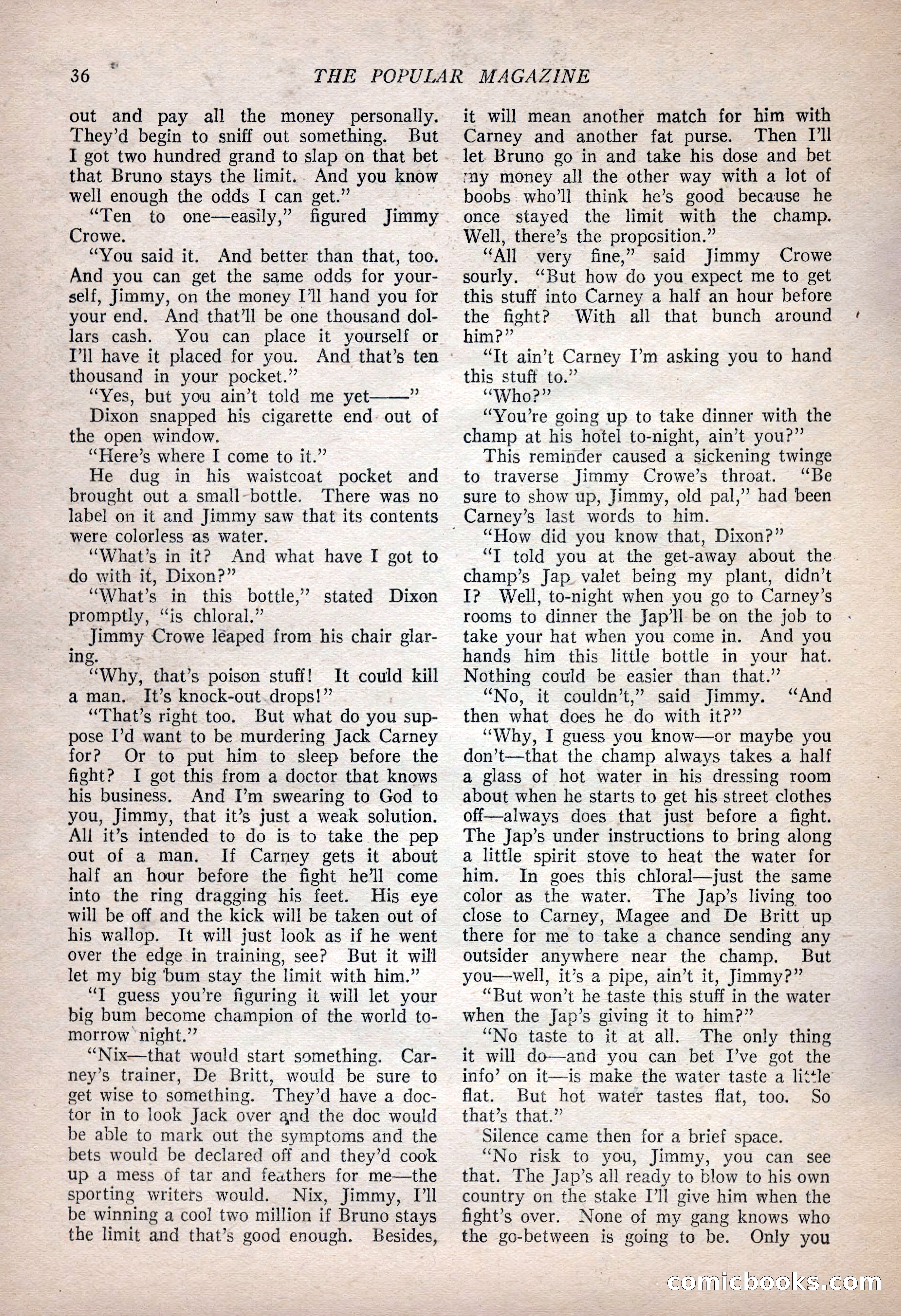 The Popular Magazine, January 7, 1925 — page 46 of 212