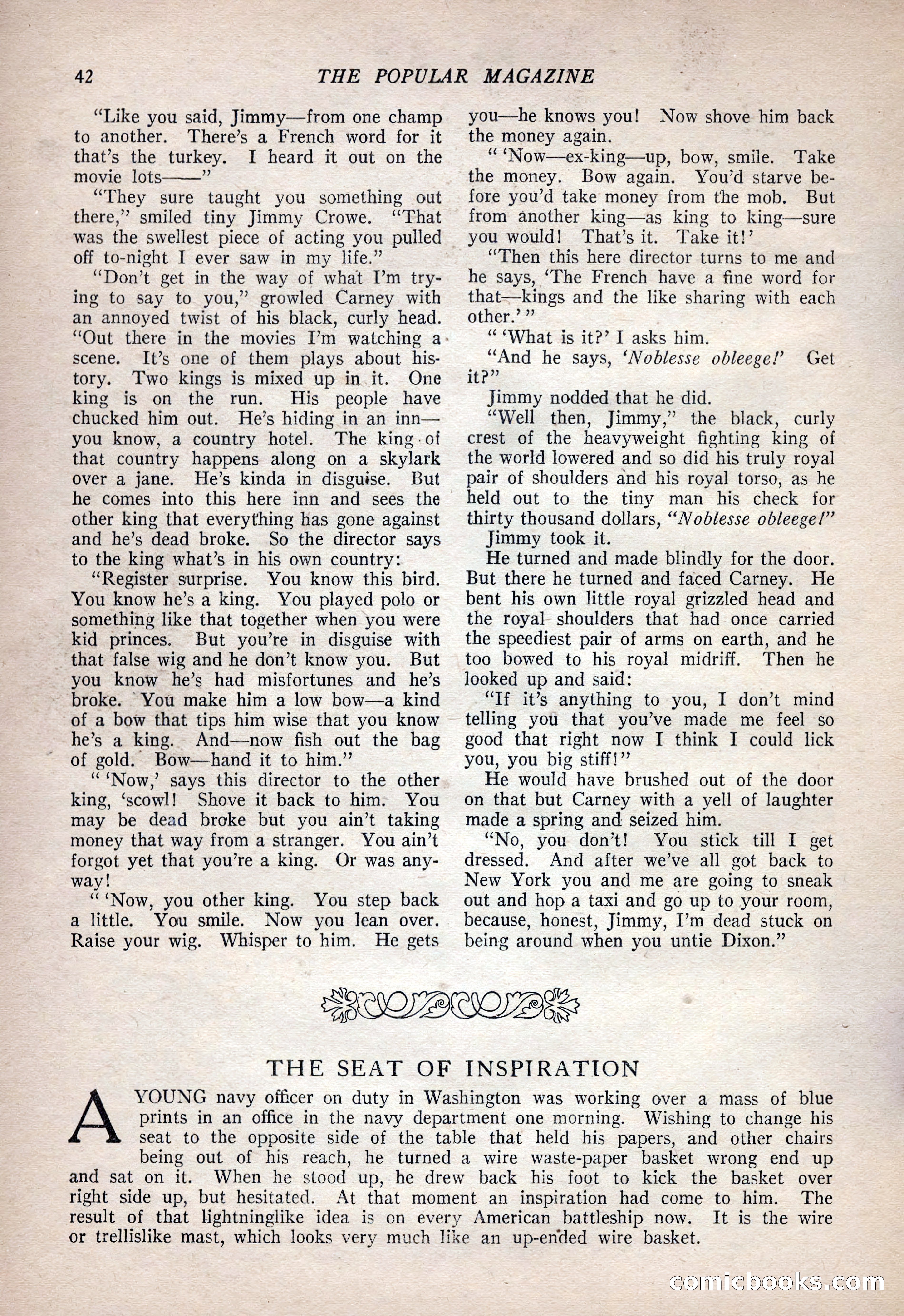 The Popular Magazine, January 7, 1925 — page 52 of 212